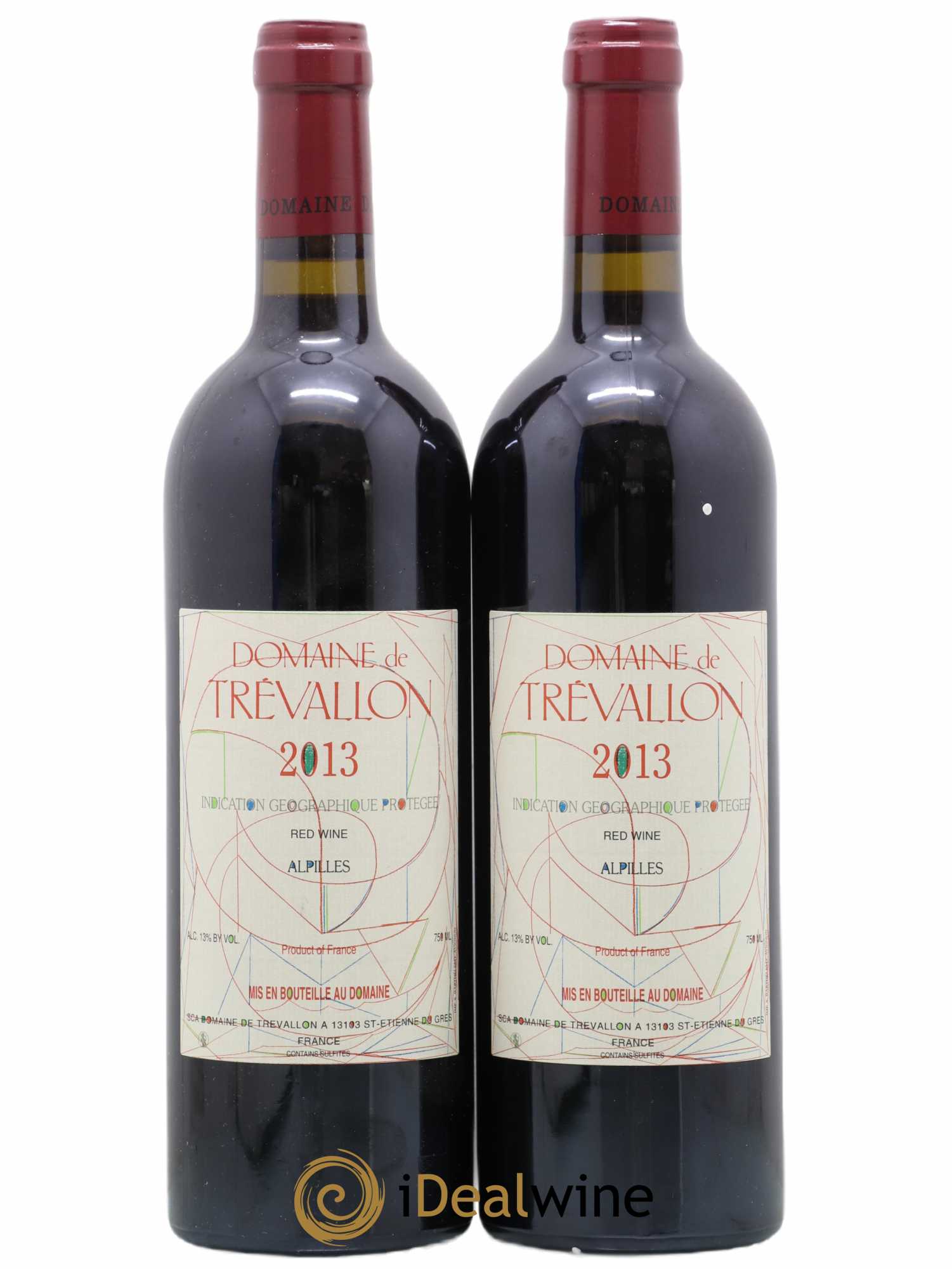 Alpilles Trévallon (Domaine de) Eloi Dürrbach 2013 - Lot de 2 bouteilles - 0