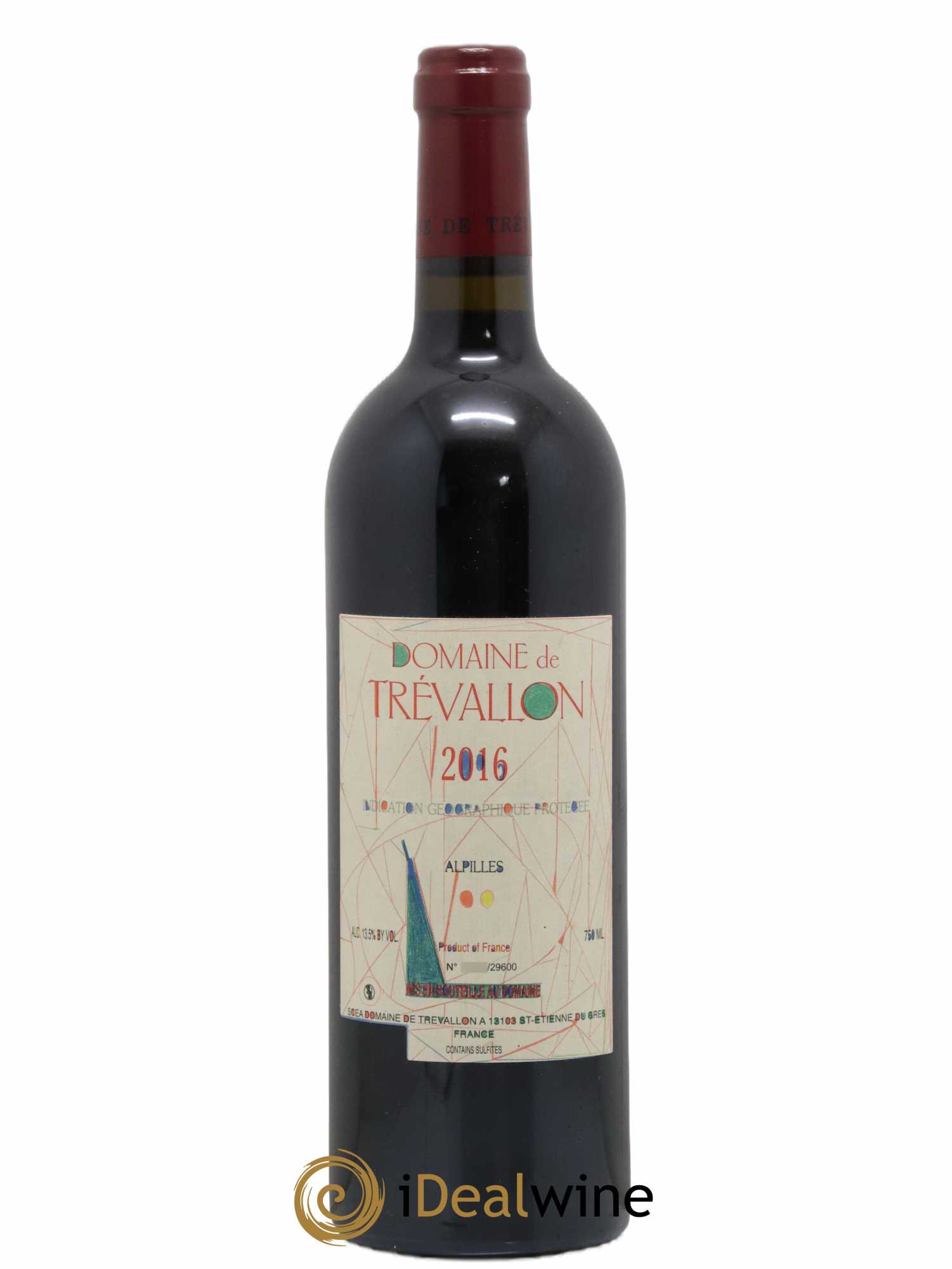 Alpilles Trévallon (Domaine de) Eloi Dürrbach 2016 - Lot de 1 bouteille - 0