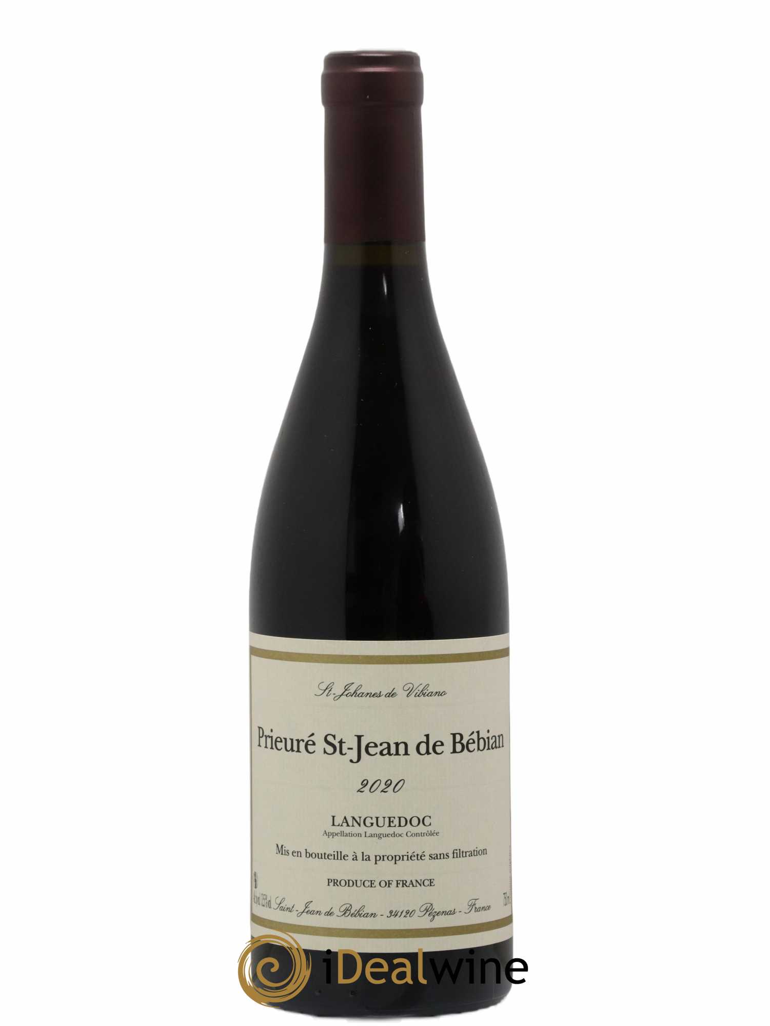 Languedoc Prieuré St-Jean de Bébian 2020 - Lot de 1 bouteille - 0