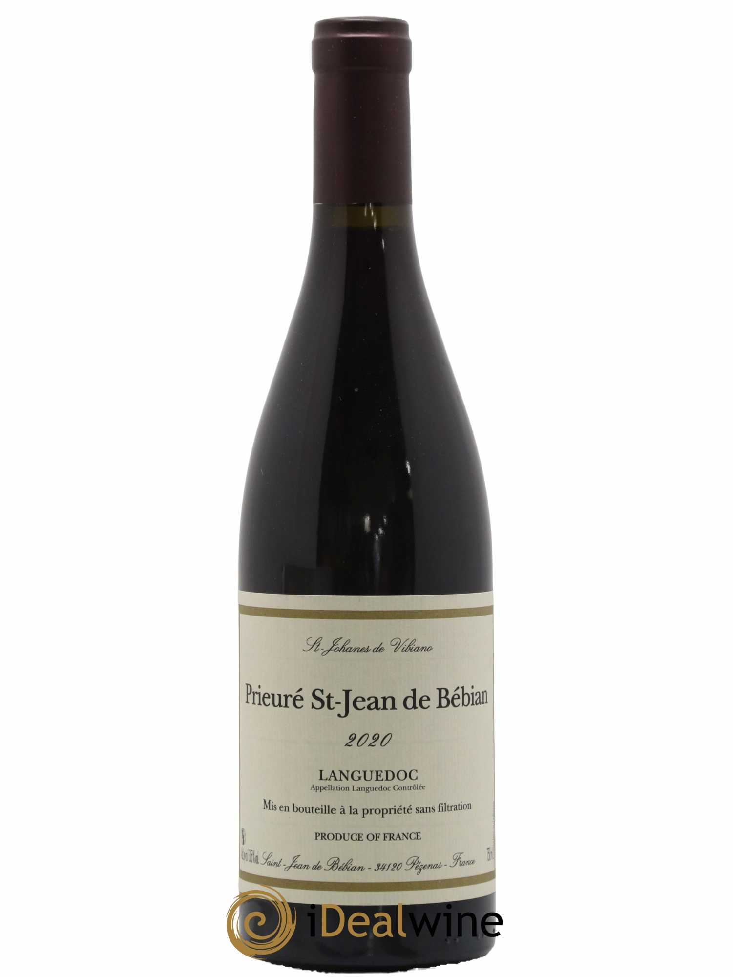 Languedoc Prieuré St-Jean de Bébian 2020 - Lot de 1 bouteille - 0