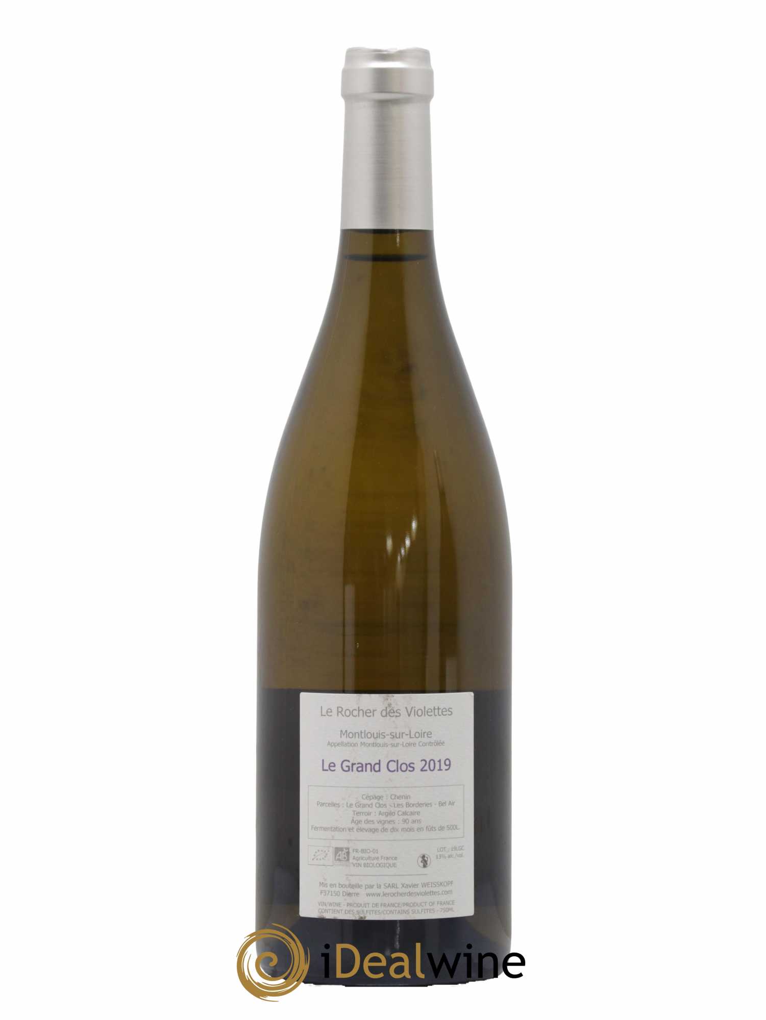 Montlouis-sur-Loire Le Grand Clos (anciennement La Négrette) Le Rocher des Violettes 2019 - Posten von 1 Flasche - 1