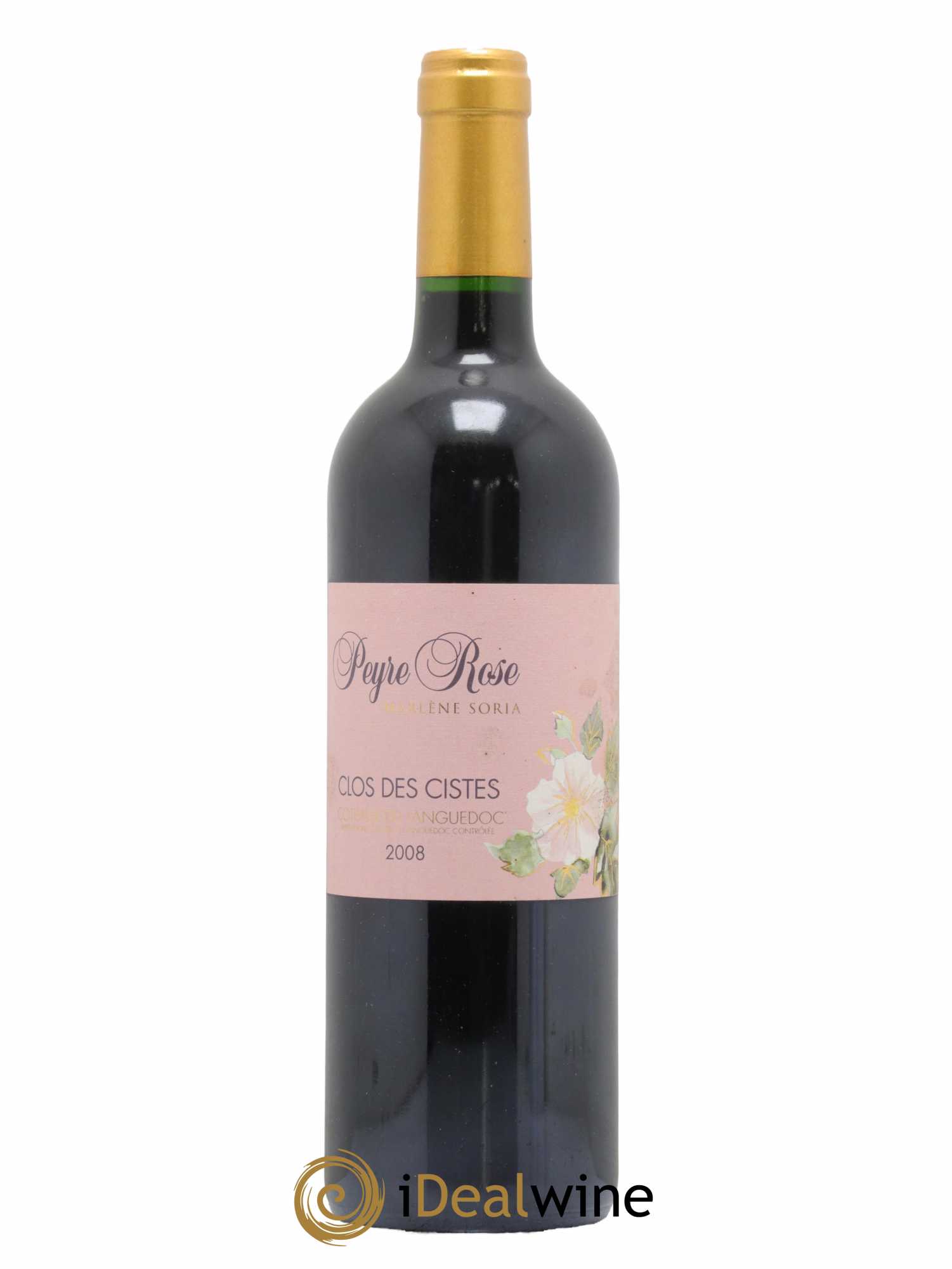Vin de France (anciennement Coteaux du Languedoc) Domaine Peyre Rose Les Cistes Marlène Soria 2008 - Lot de 1 bouteille - 0