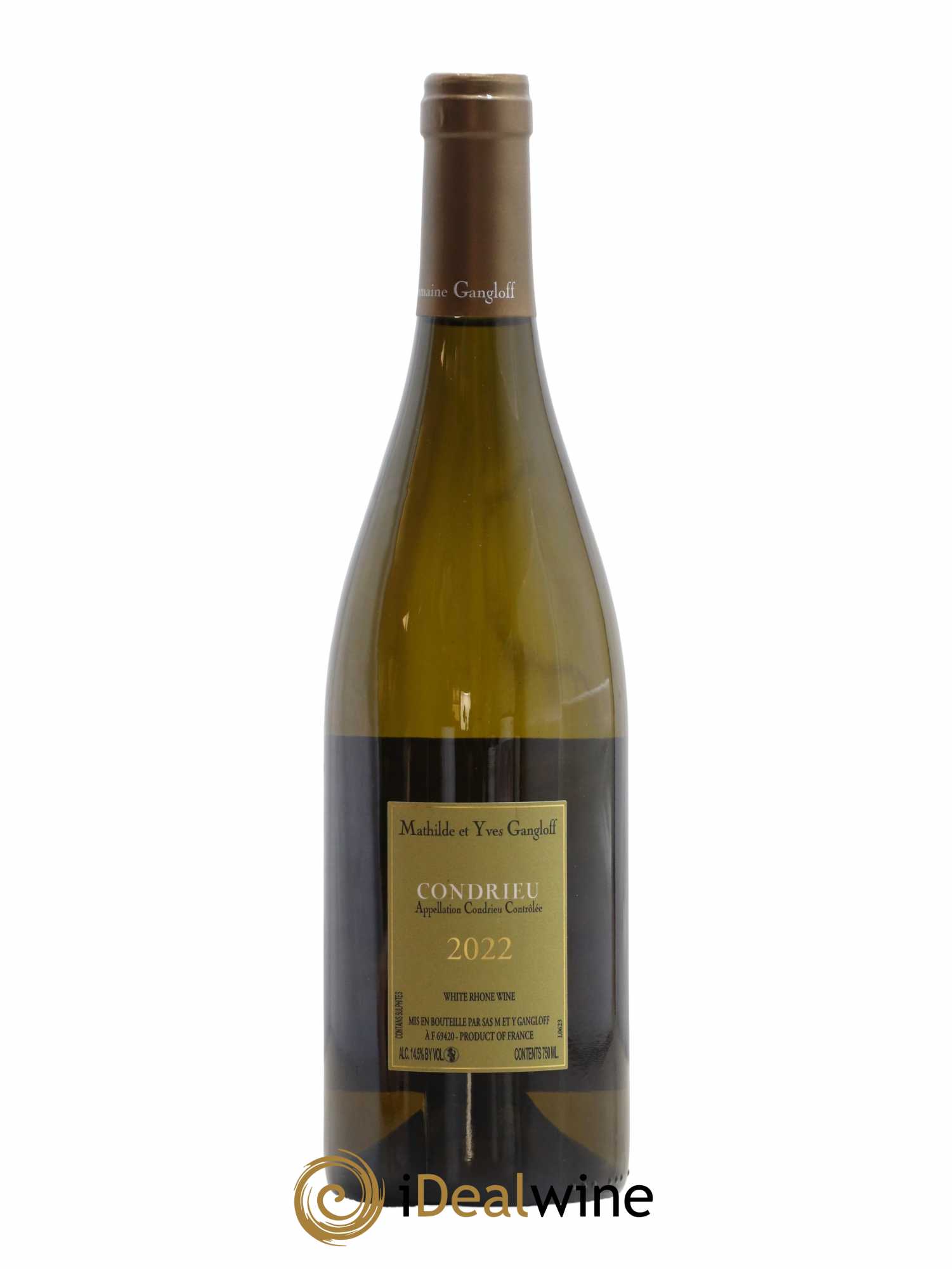 Condrieu Domaine Gangloff (Domaine) 2022 - Lot de 1 bouteille - 1