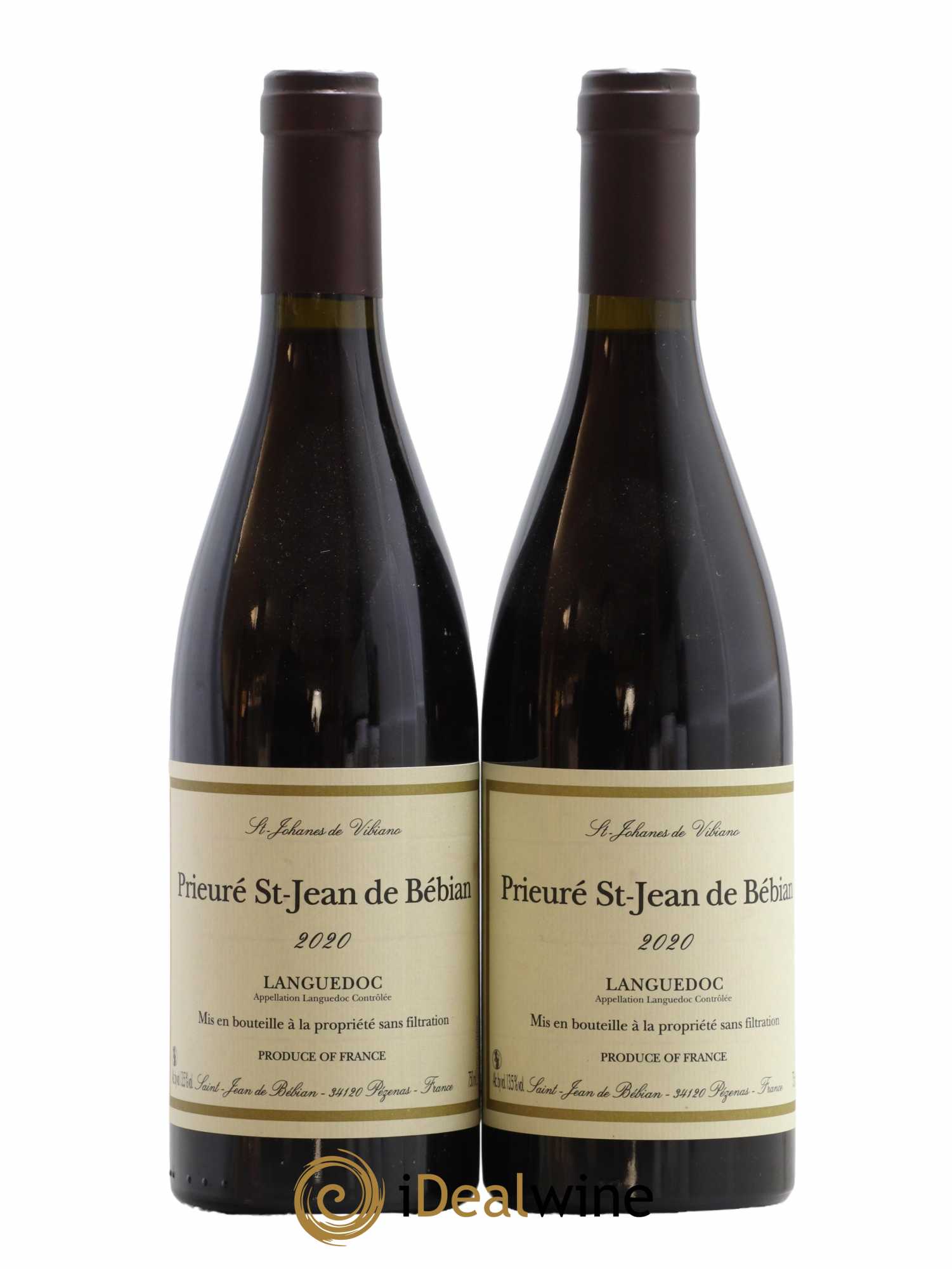 Languedoc Prieuré St-Jean de Bébian 2020 - Lot de 2 bouteilles - 0