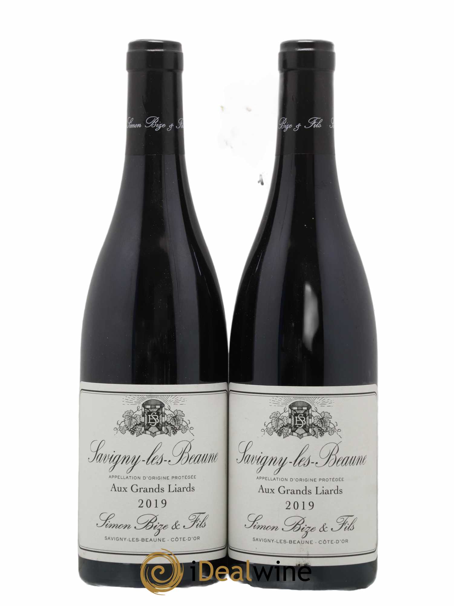 Savigny-lès-Beaune Aux Grands Liards Simon Bize & Fils 2019 - Lot de 2 bouteilles - 0