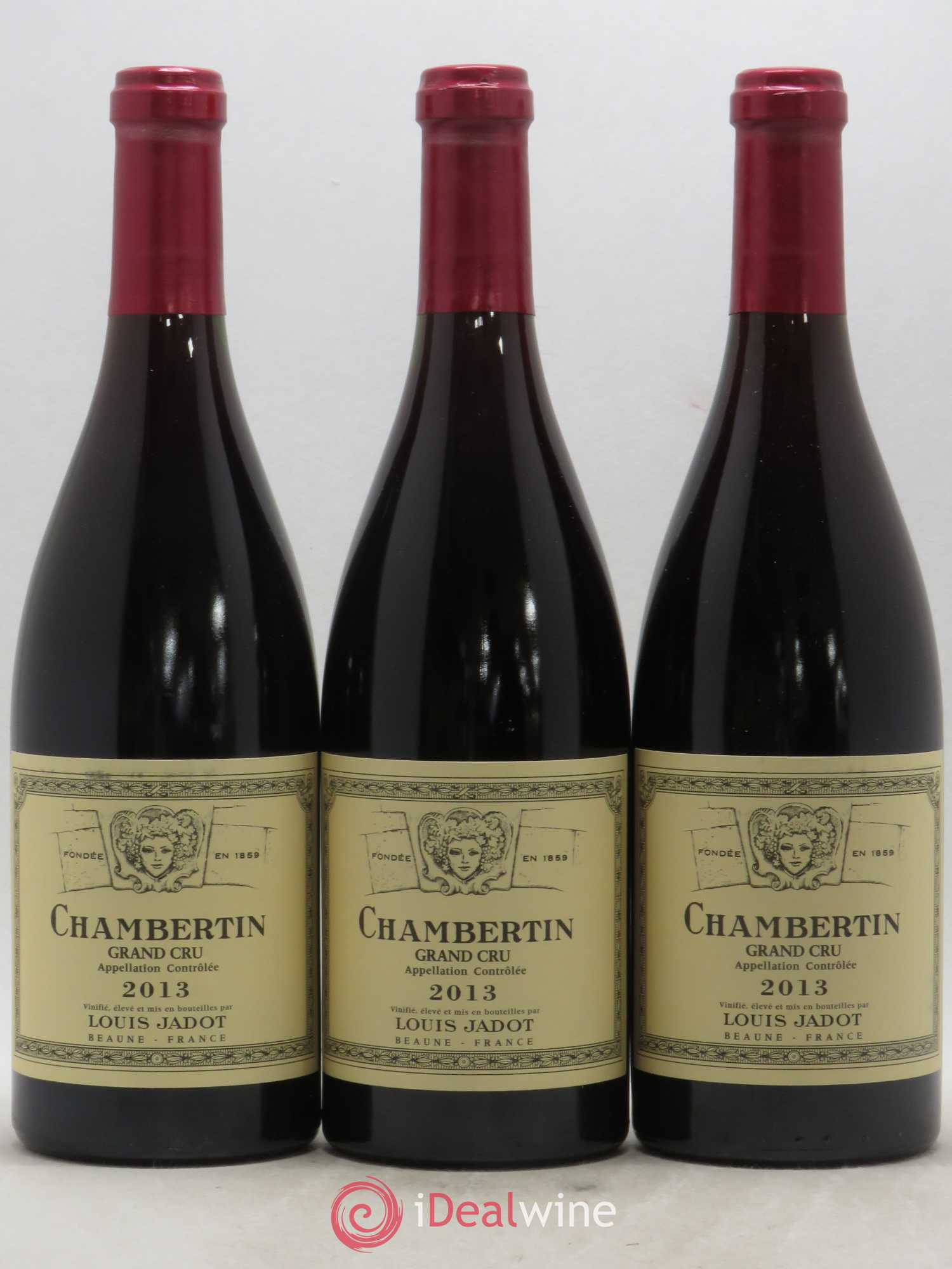 Chambertin Grand Cru Maison Louis Jadot 2013 - Lot de 3 bouteilles - 0