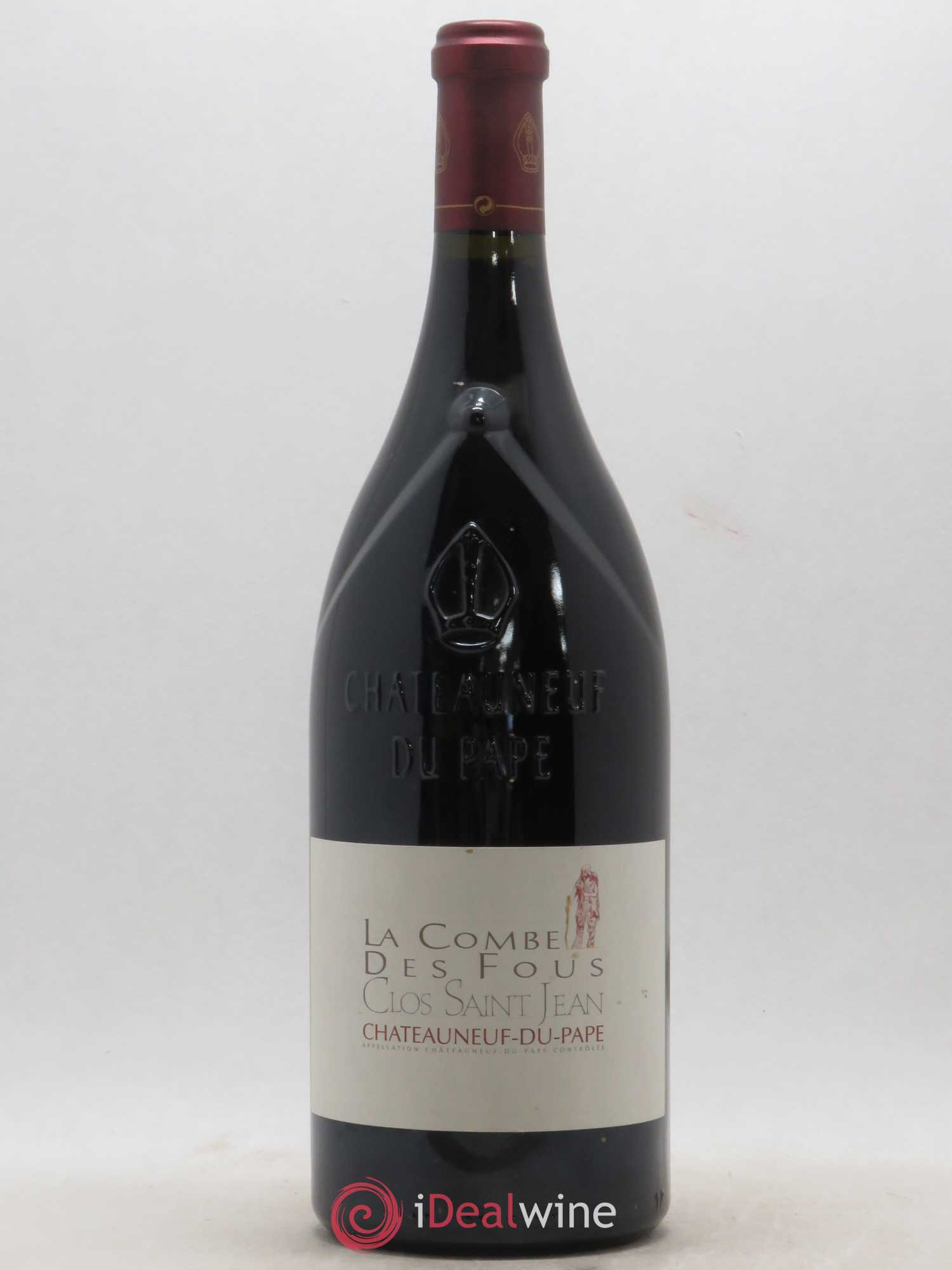Châteauneuf-du-Pape Clos Saint-Jean La Combe des Fous Pascal et Vincent Maurel 2007 - Lot de 1 magnum - 0