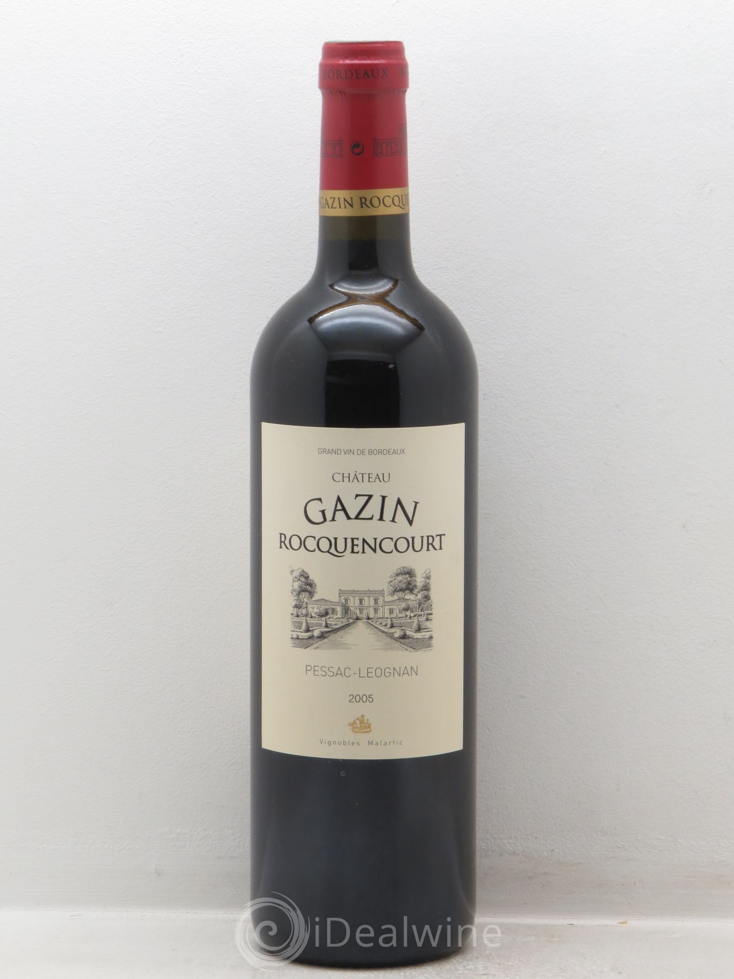 Pessac-Léognan Château Gazin Rocquencourt 2005 - Lot de 1 bouteille - 0