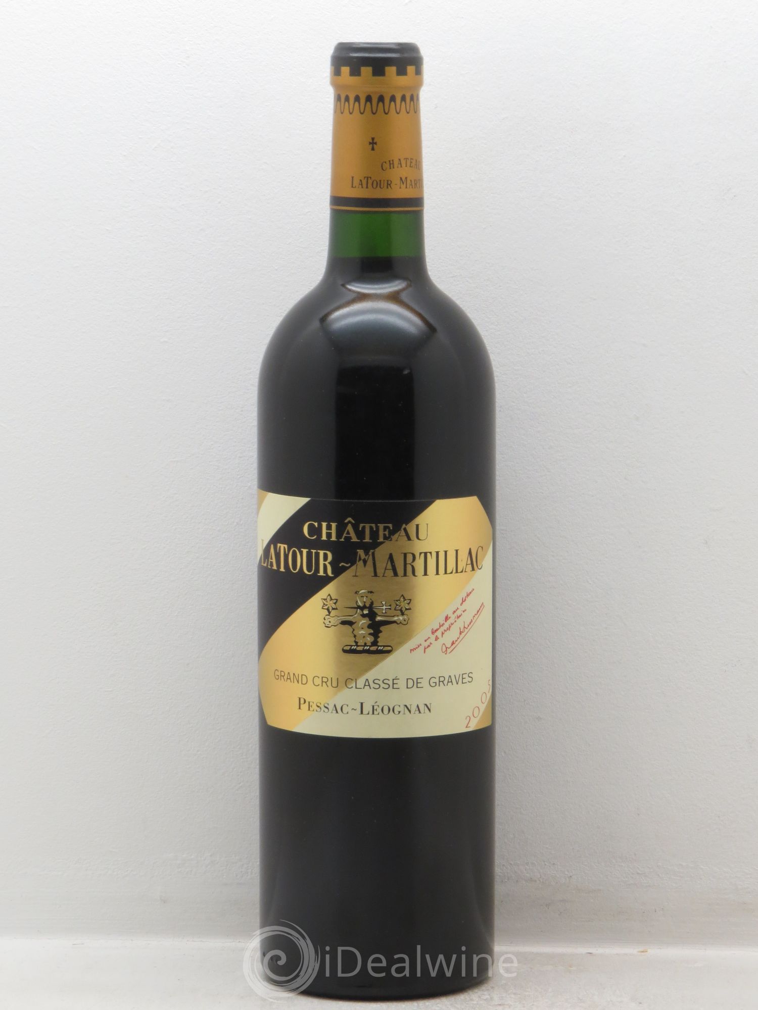 Château Latour-Martillac Cru Classé de Graves 2005 - Lot de 1 bouteille - 0