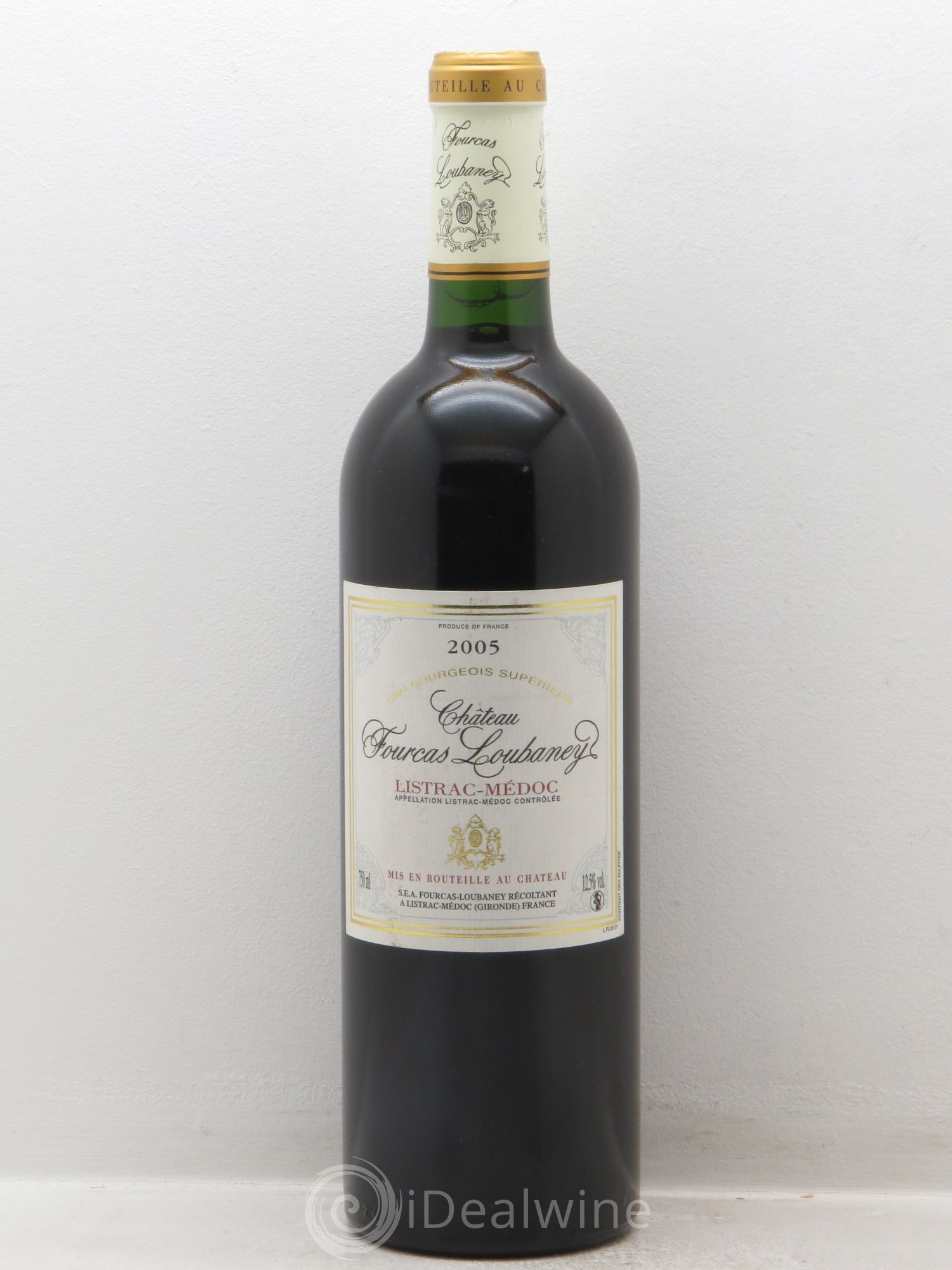 Château Fourcas Loubaney Cru Bourgeois (sans prix de réserve-no reserve) 2005 - Posten von 1 Flasche - 0