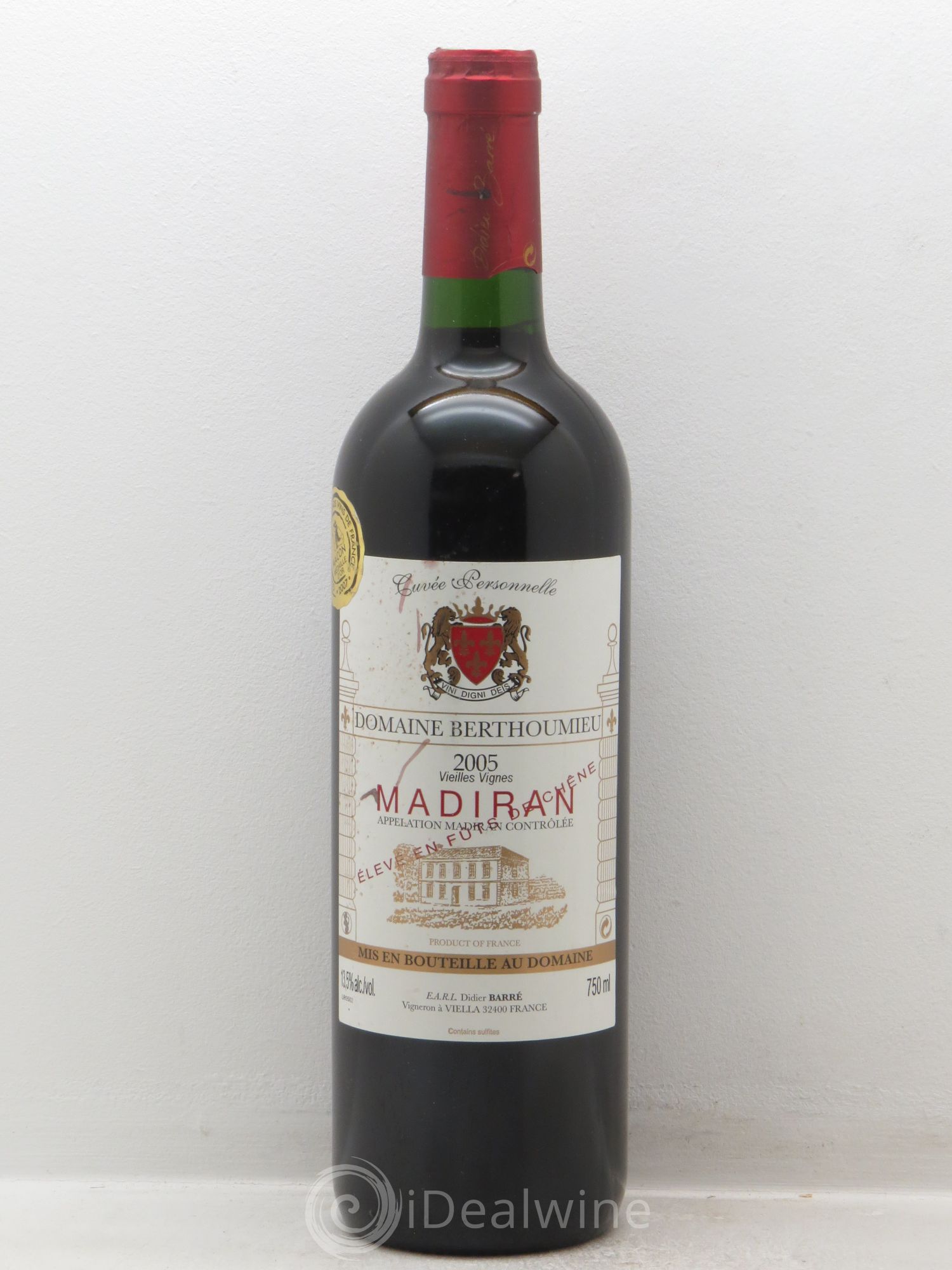 Madiran Vieilles Vignes Cuvée Personelle 2005 - Posten von 6 Flaschen - 0