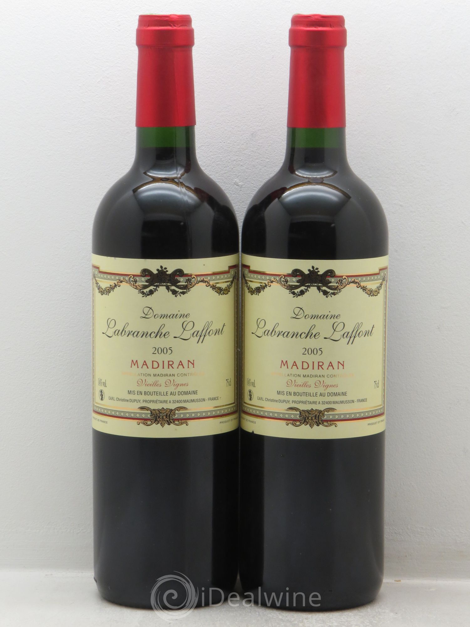 Madiran Domaine Labrande Laffont Vieilles Vignes 2005 - Posten von 2 Flaschen - 0