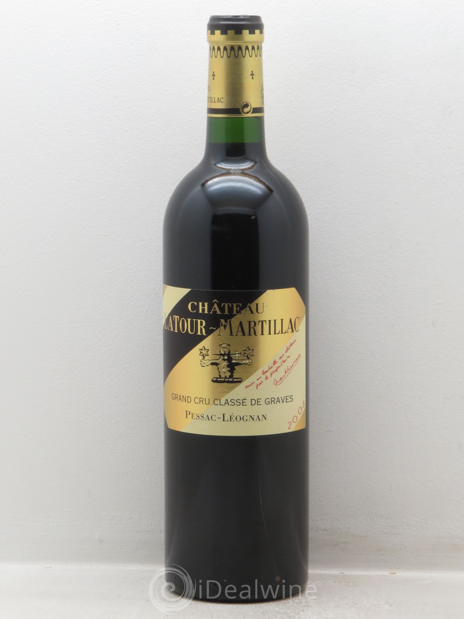 Château Latour-Martillac Cru Classé de Graves 2006 - Lot de 1 bouteille - 0