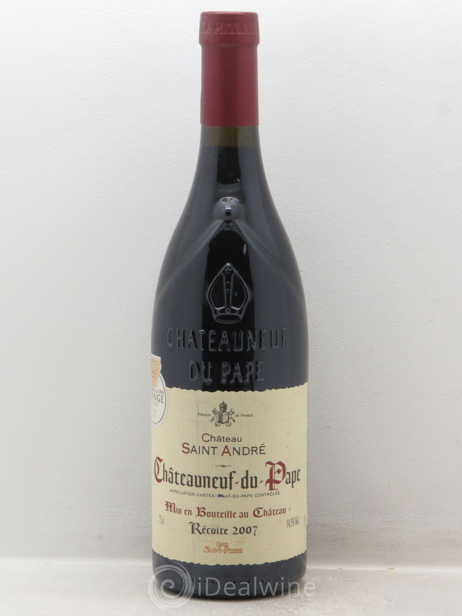 Châteauneuf-du-Pape Château de Saint André 2007 - Lot de 1 bouteille - 0