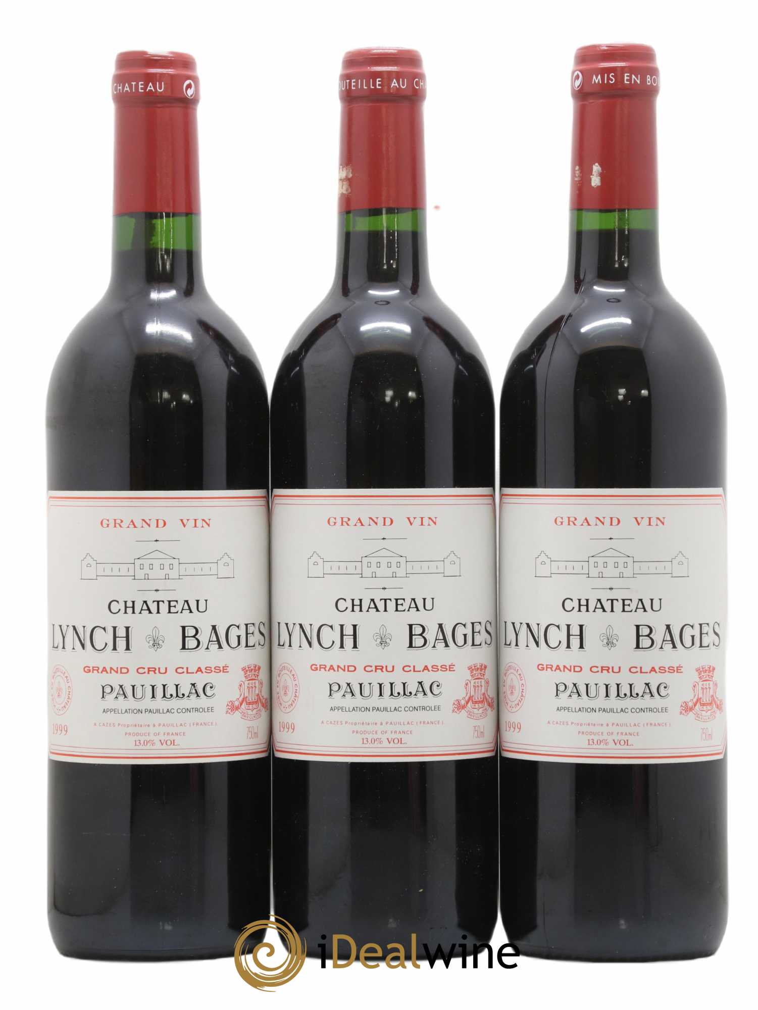 Château Lynch Bages 5ème Grand Cru Classé 1999 - Lot of 6 bottles - 2