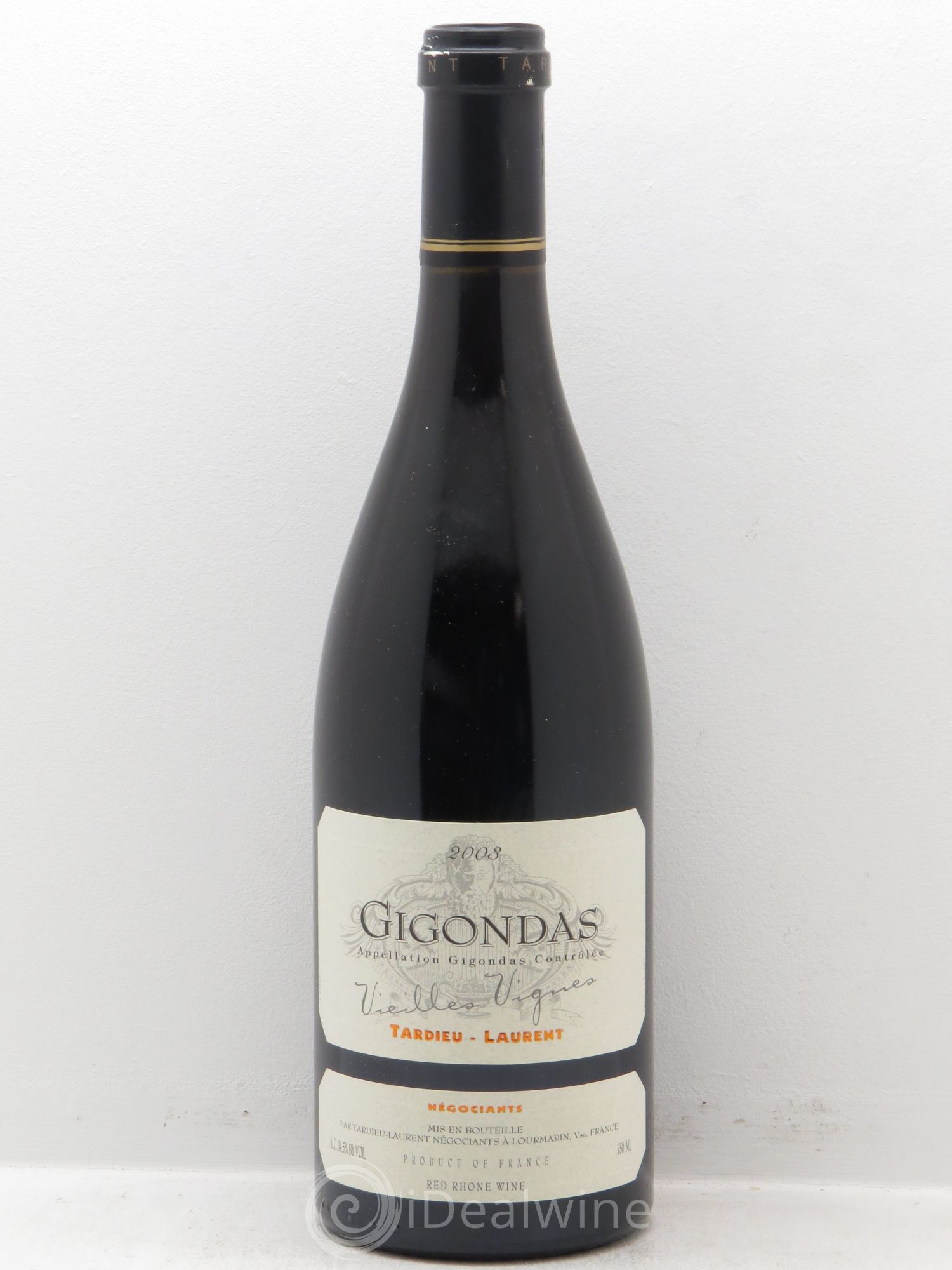 Gigondas 2003 - Lot de 1 bouteille - 0