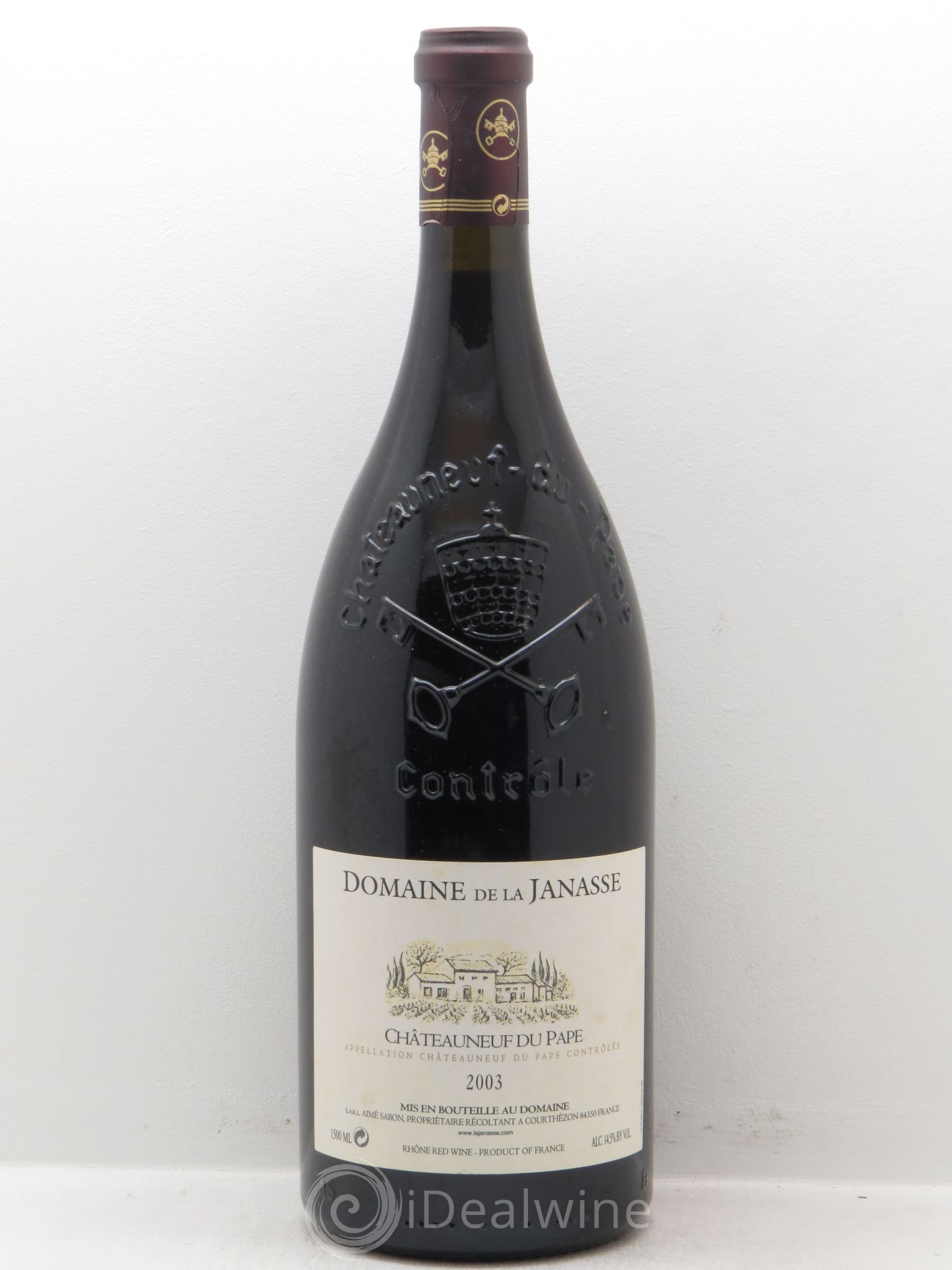 Châteauneuf-du-Pape "Tradition" 2003 - Posten von 1 Magnum - 0