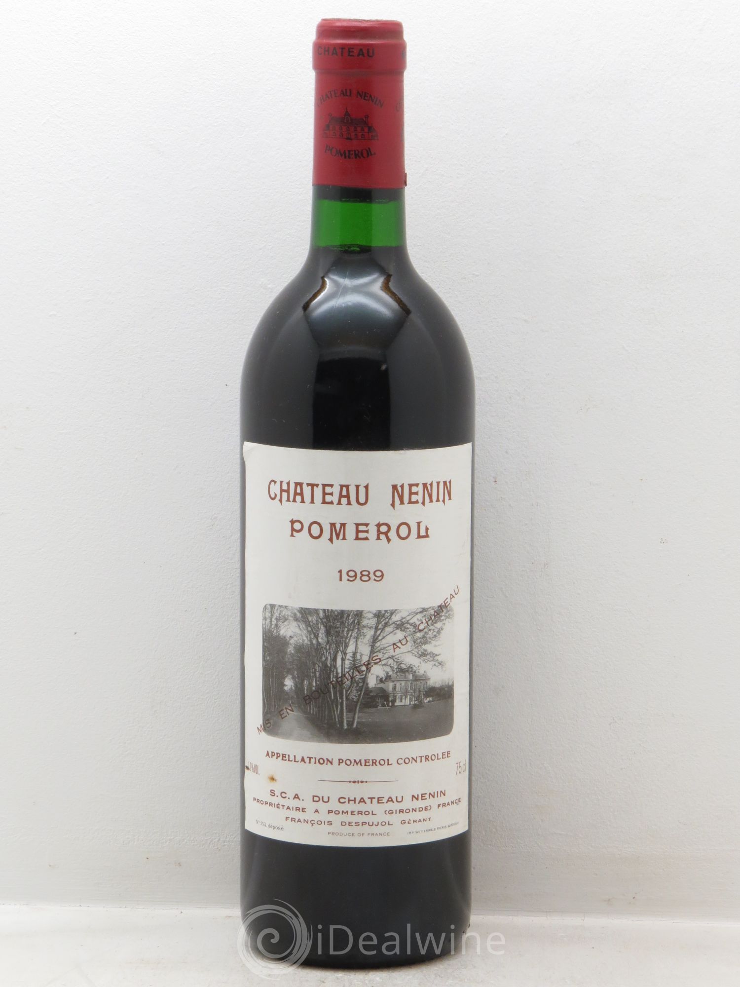 Château Nenin 1989 - Lot de 1 bouteille - 0