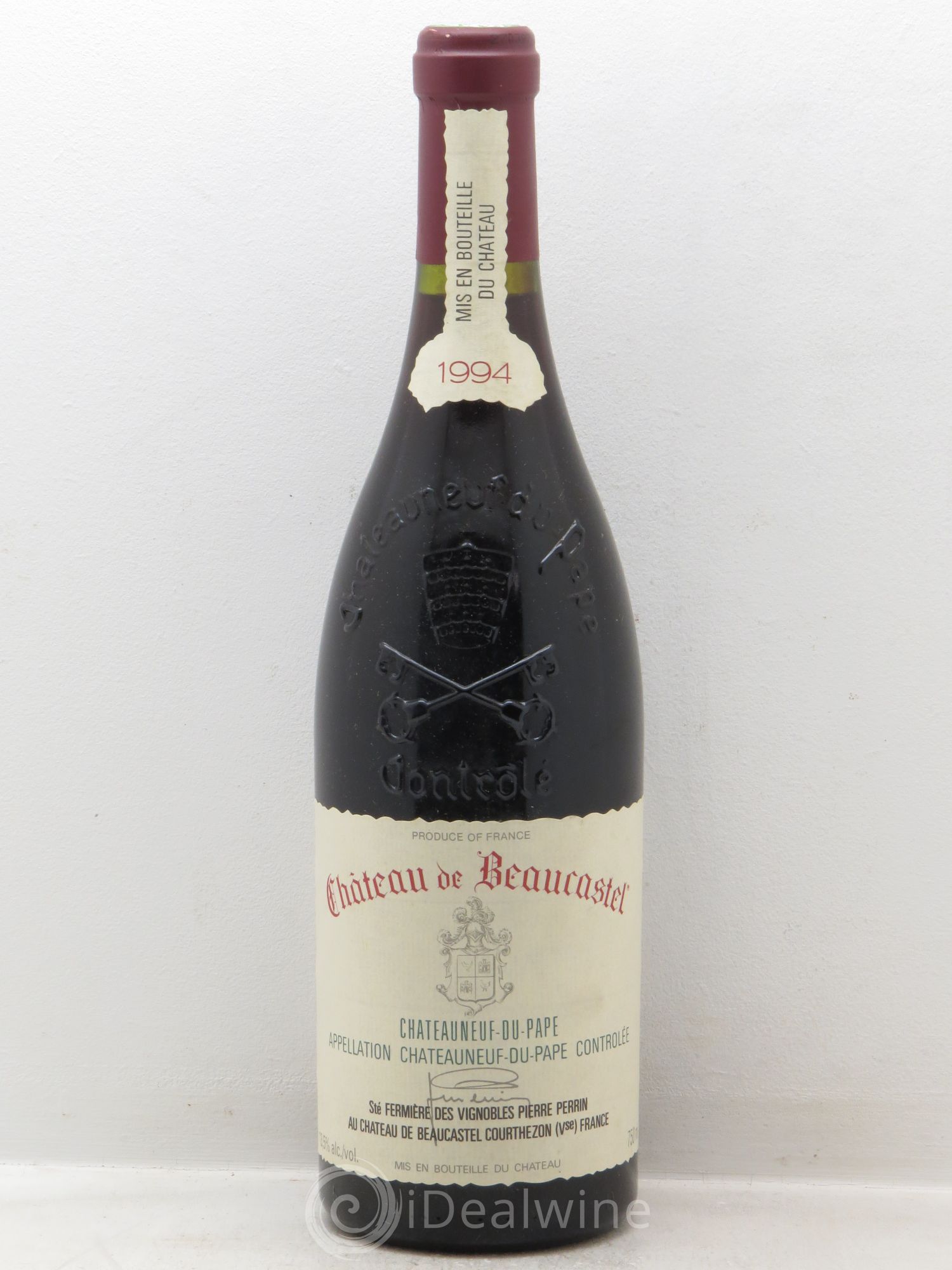 Châteauneuf-du-Pape Château de Beaucastel Famille Perrin 1994 - Lot de 1 bouteille - 0