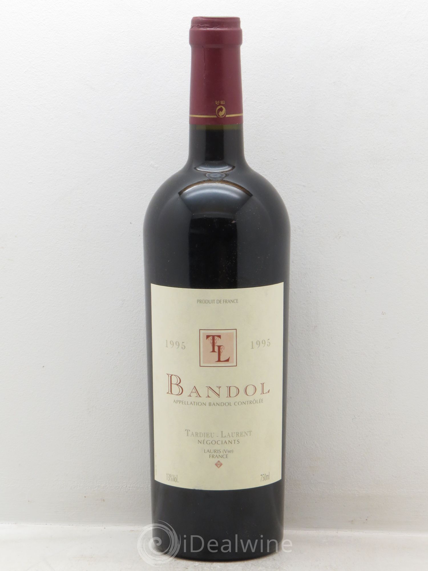 Bandol Tardieu-Laurent 1995 - Posten von 1 Flasche - 0