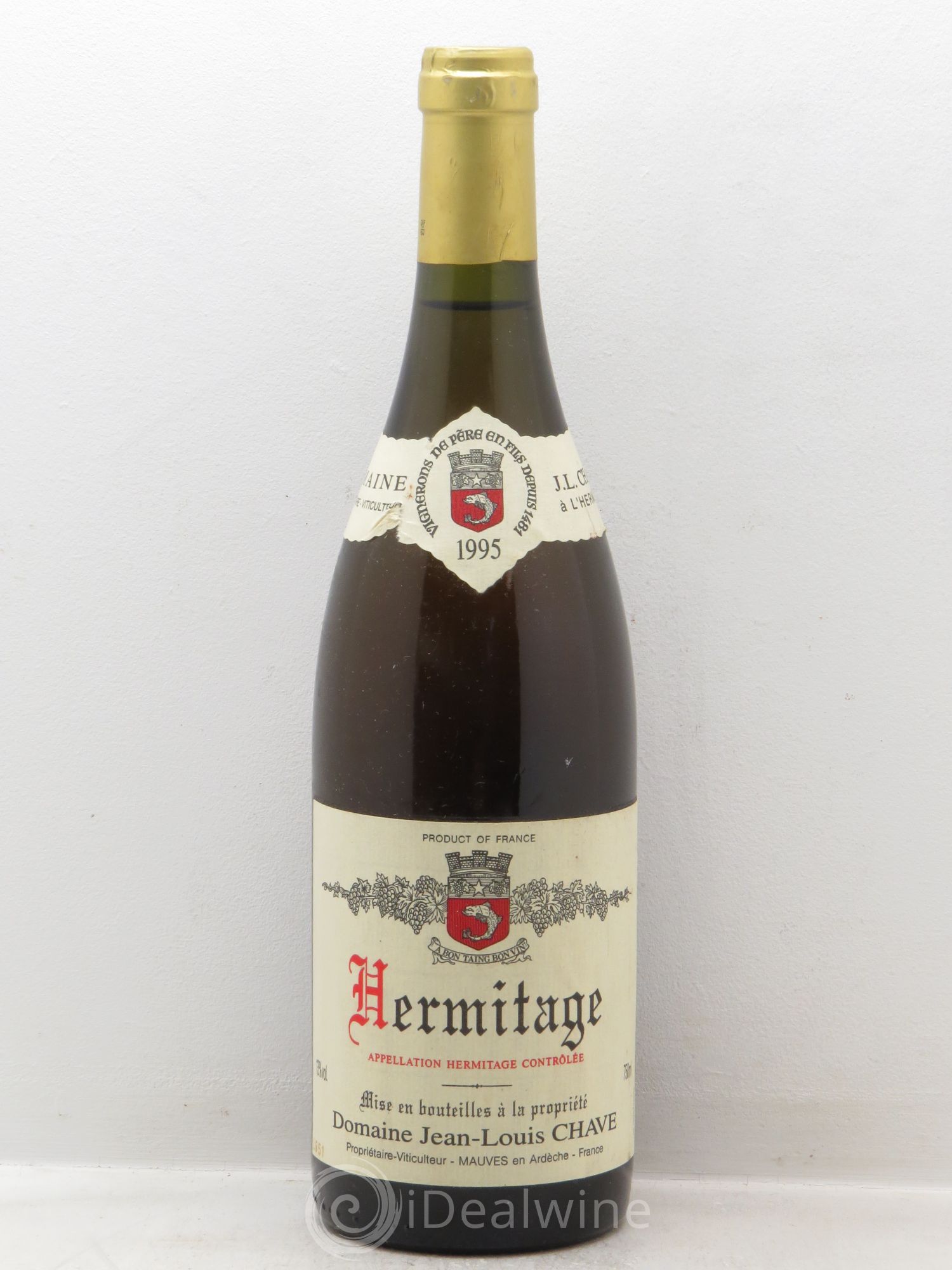 Hermitage Jean-Louis Chave 1995 - Lot de 1 bouteille - 0