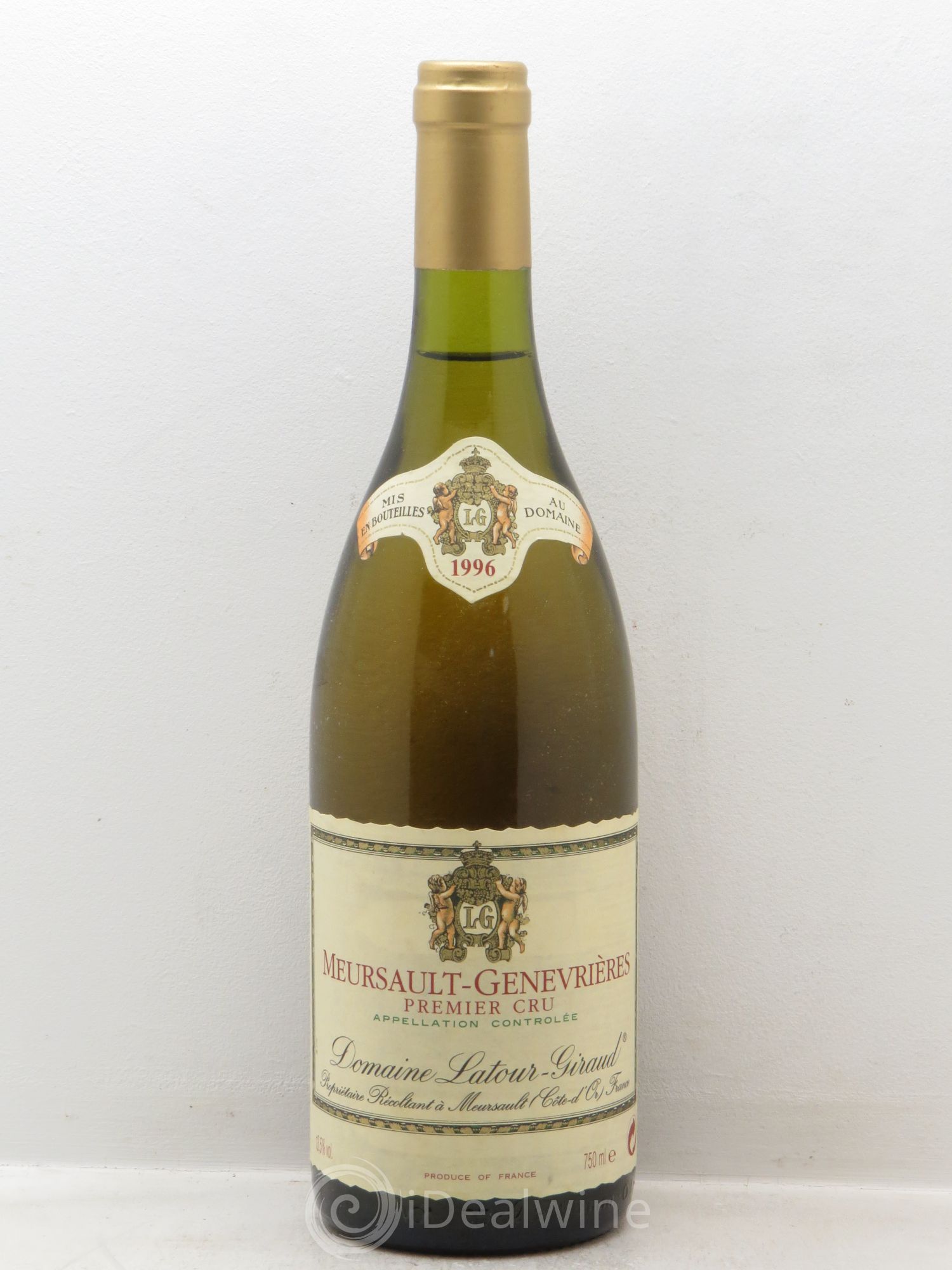 Meursault 1er Cru Domaine Latour-Giraud 1996 - Posten von 1 Flasche - 0