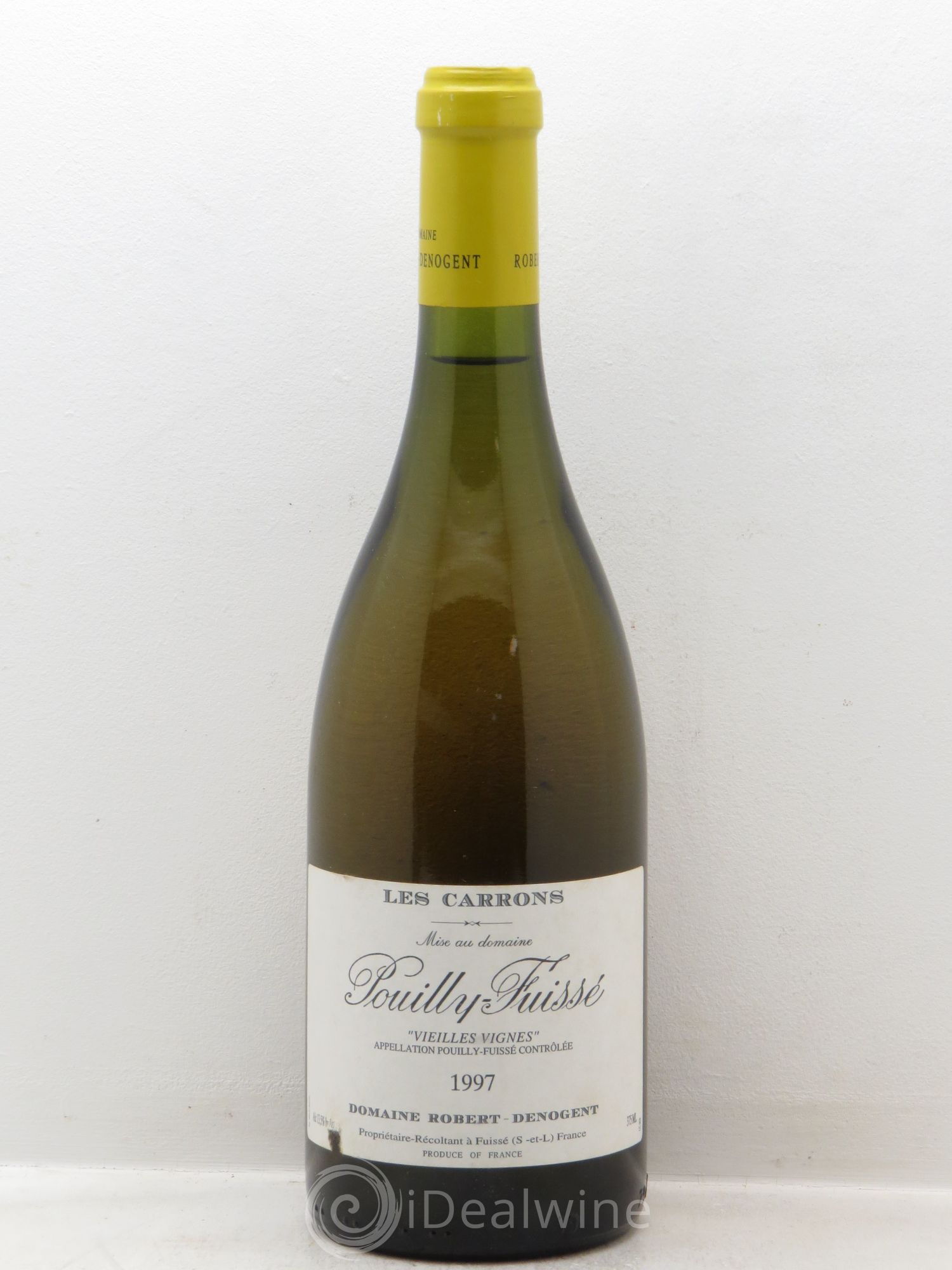 Pouilly-Fuissé "les Carrons" Vieilles Vignes Robert Denogent 1997 - Posten von 1 Flasche - 0