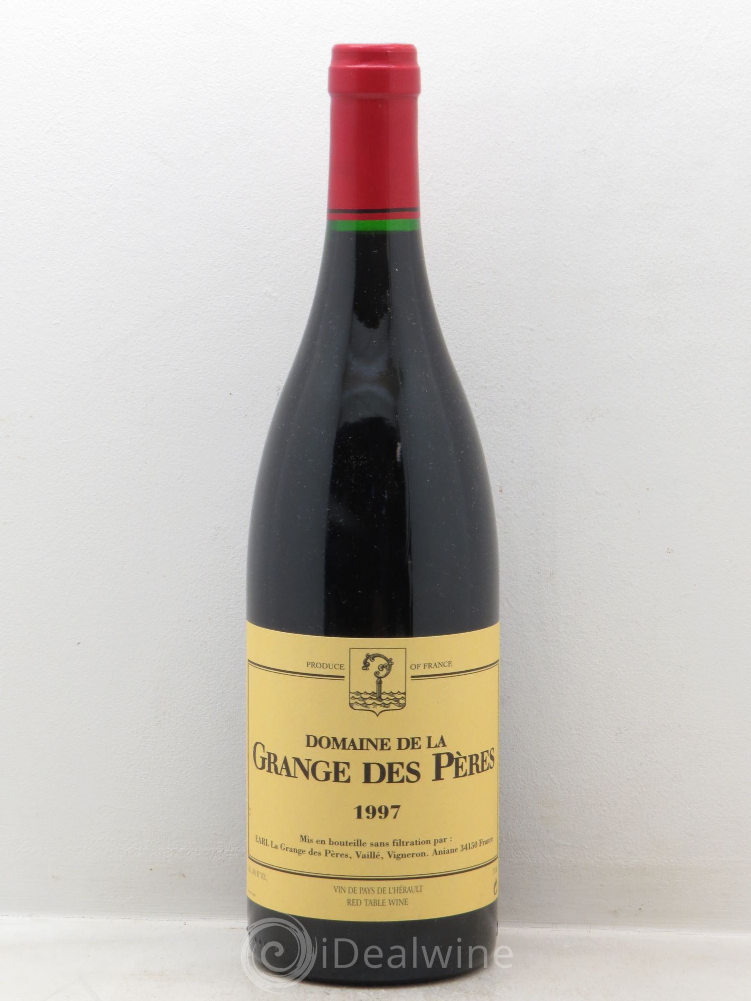 Pays d'Hérault Grange des Pères Laurent Vaillé 1997 - Lot de 1 bouteille - 0