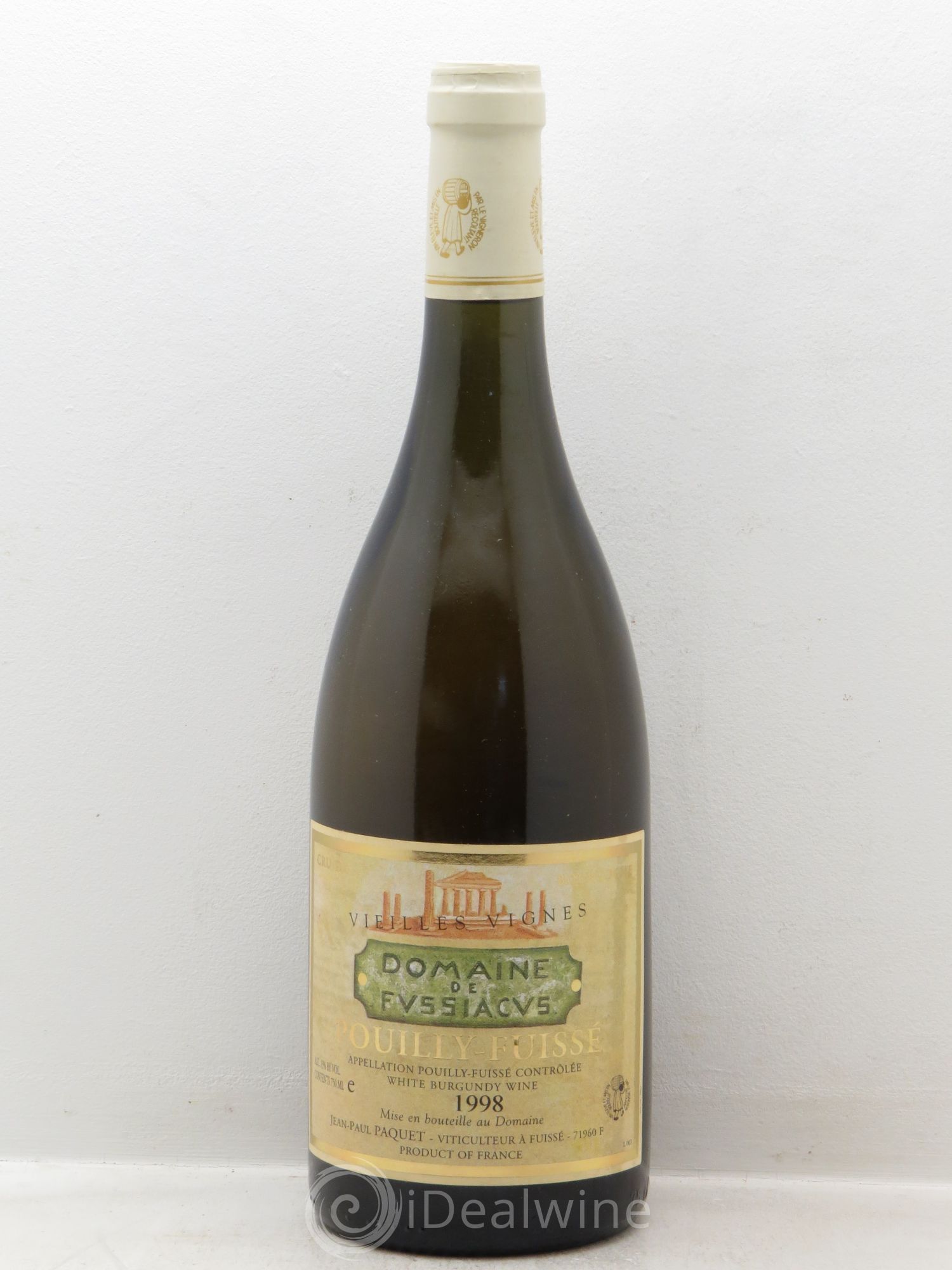 Pouilly-Fuissé Domaine de Fussiacus Vieilles Vignes 1998 - Posten von 1 Flasche - 0