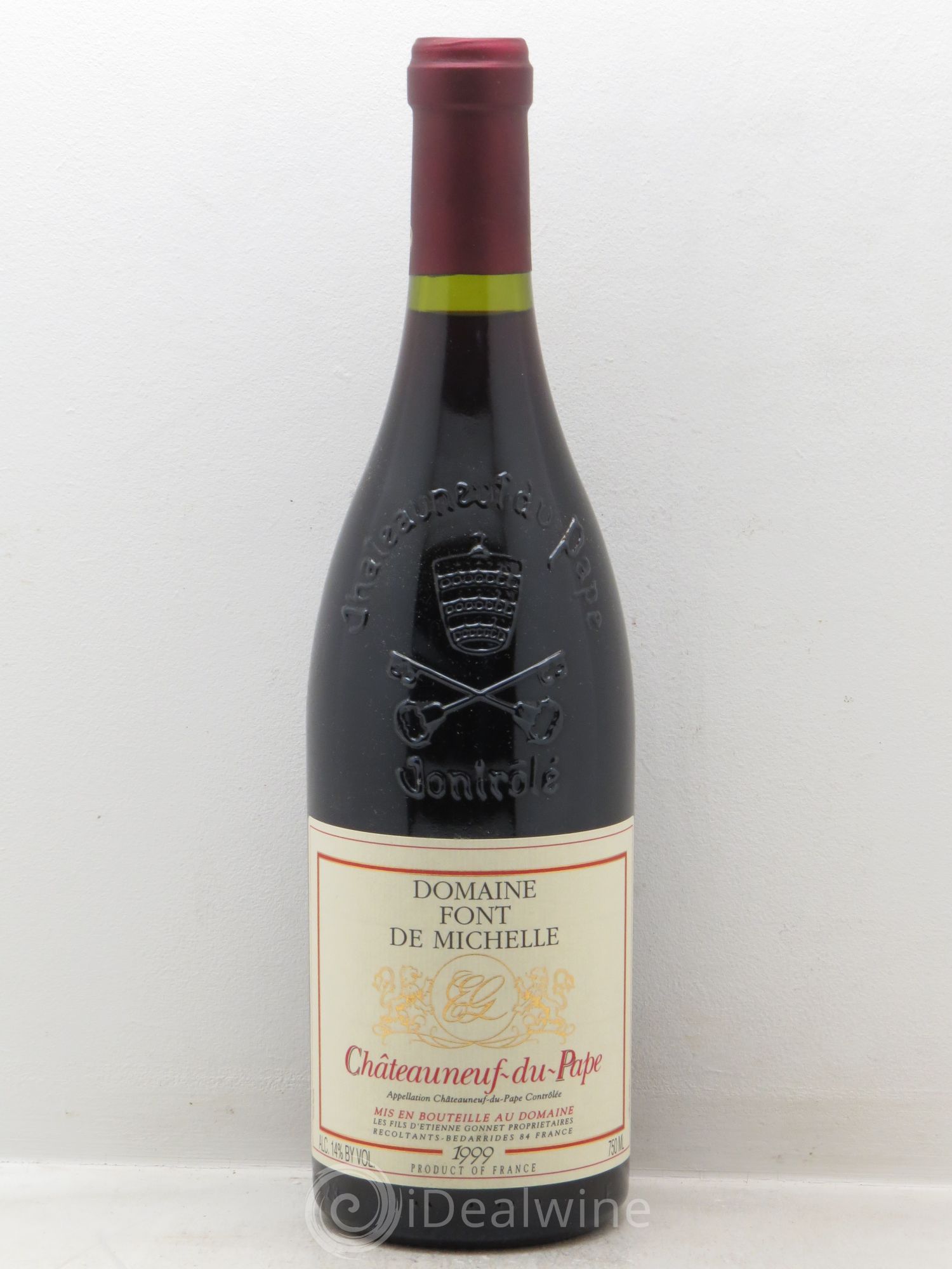 Châteauneuf-du-Pape Domaine Font de Michelle Famille Gonnet 1999 - Lot de 1 bouteille - 0