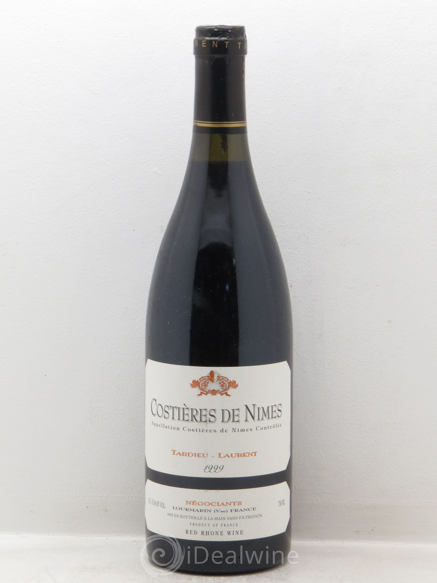 Costières de Nîmes Tardieu-Laurent 1999 - Lot de 1 bouteille - 0