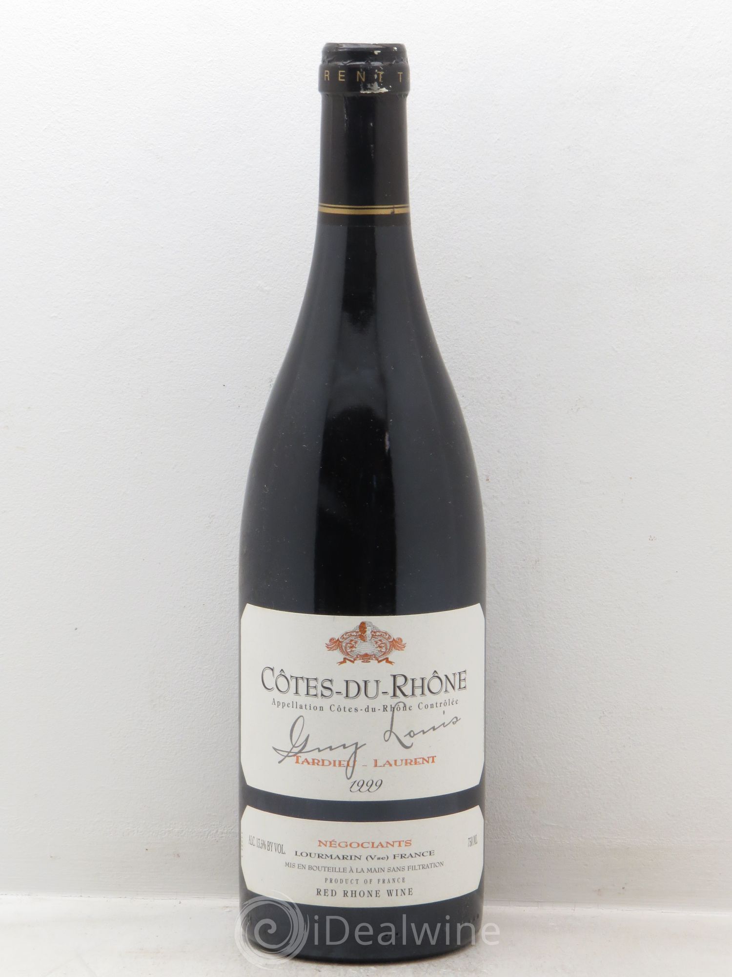 Côtes-du-Rhône "Cuvée Guy-Louis" Tardieu-Laurent 1999 - Posten von 1 Flasche - 0