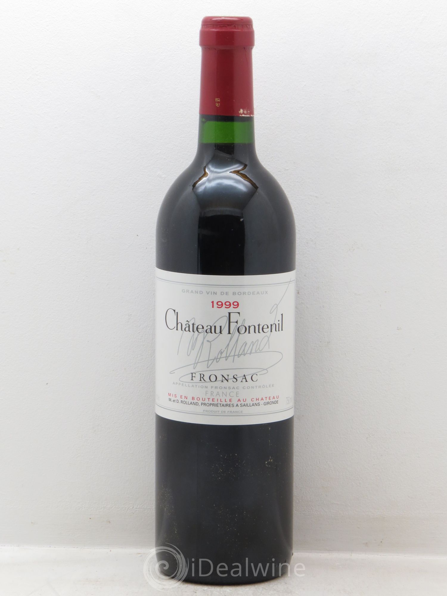 Château Fontenil 1999 - Lot de 1 bouteille - 0
