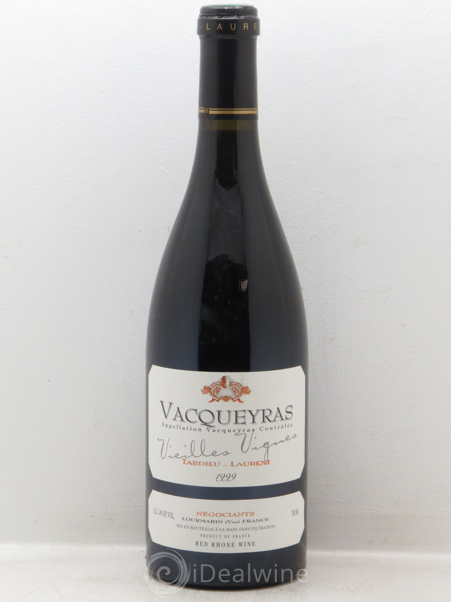 Vacqueyras "Vieilles Vignes" Tardieu-Laurent 1999 - Posten von 1 Flasche - 0