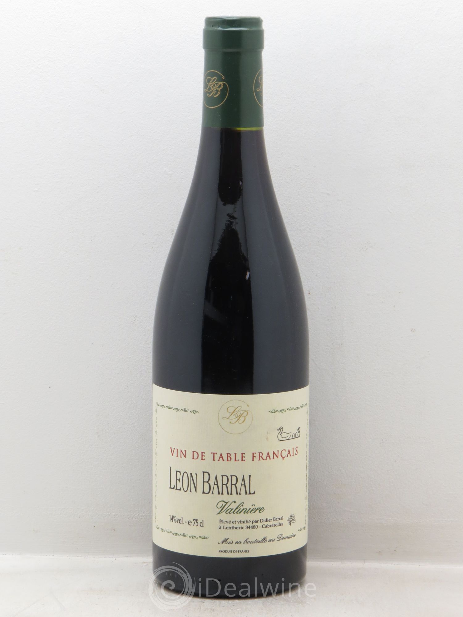 Faugères Valinière Domaine Léon Barral 2000 - Lot de 1 bouteille - 0