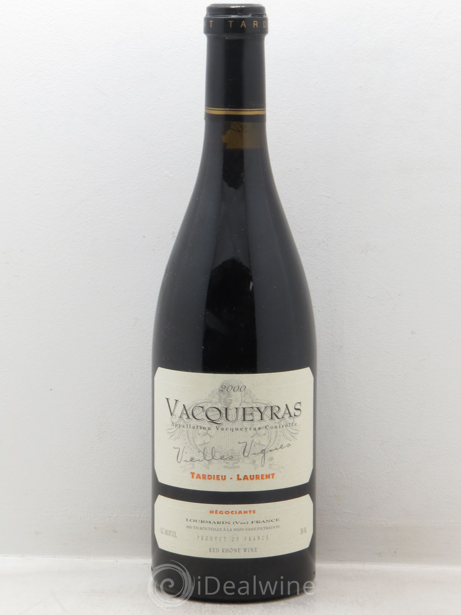 Vacqueyras "Vieilles Vignes" Tardieu-Laurent 2000 - Posten von 1 Flasche - 0