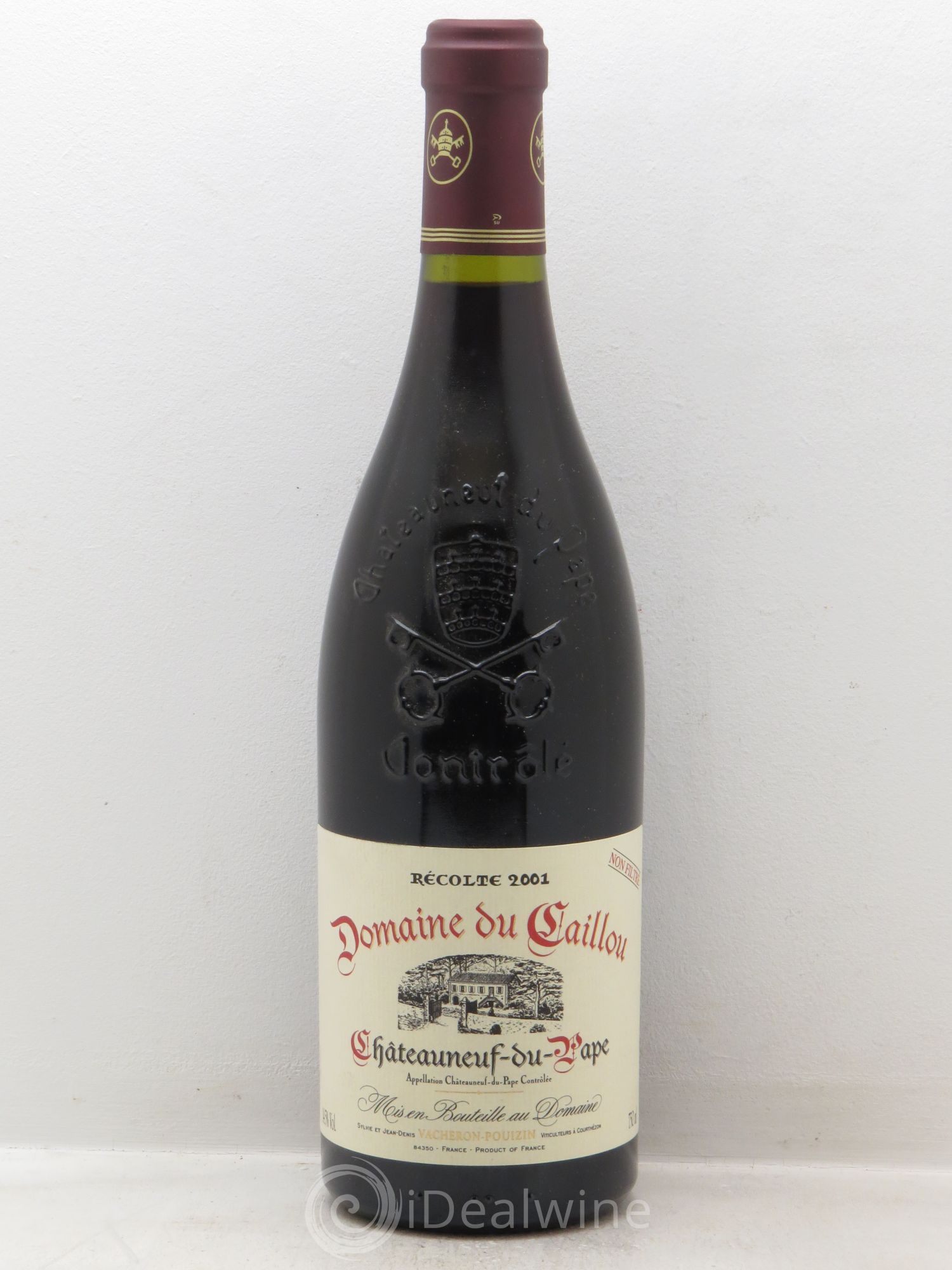 Châteauneuf-du-Pape Domaine Le Clos Du Caillou 2001 - Lot de 1 bouteille - 0