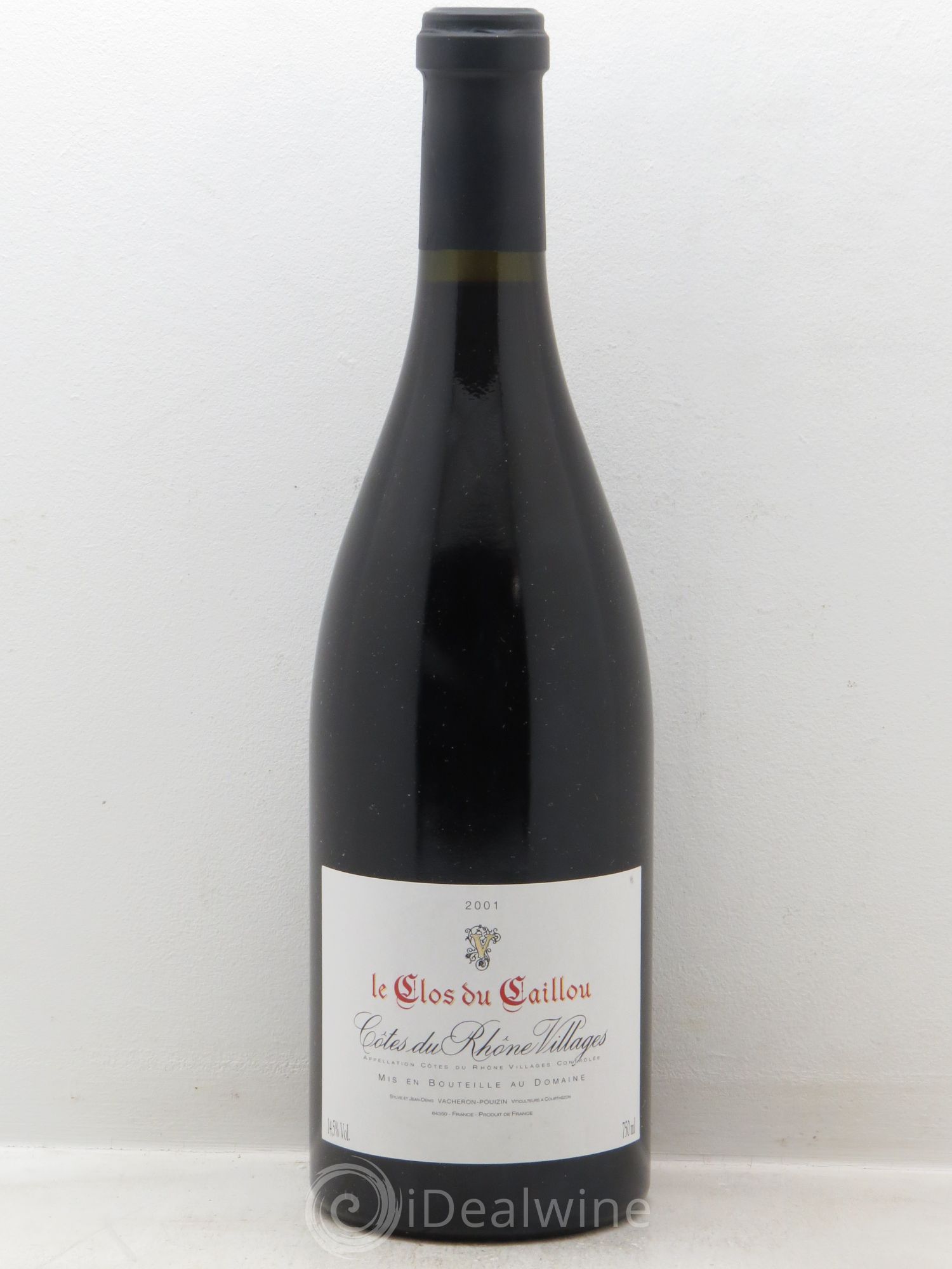 Côtes-du-Rhône le Clos du Caillou 2001 - Posten von 1 Flasche - 0
