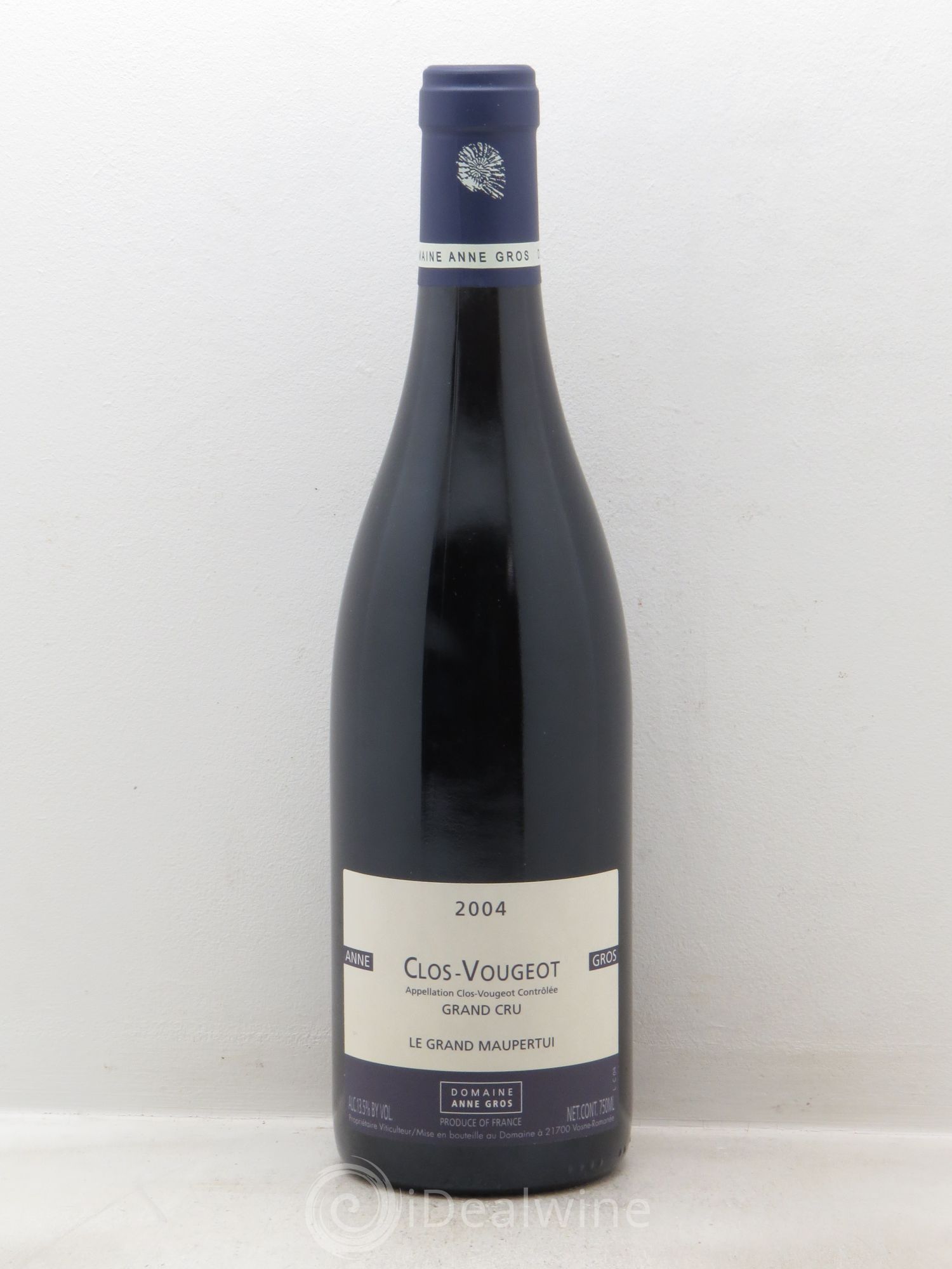 Clos de Vougeot Grand Cru Le Grand Maupertui Anne Gros 2004 - Posten von 1 Flasche - 0