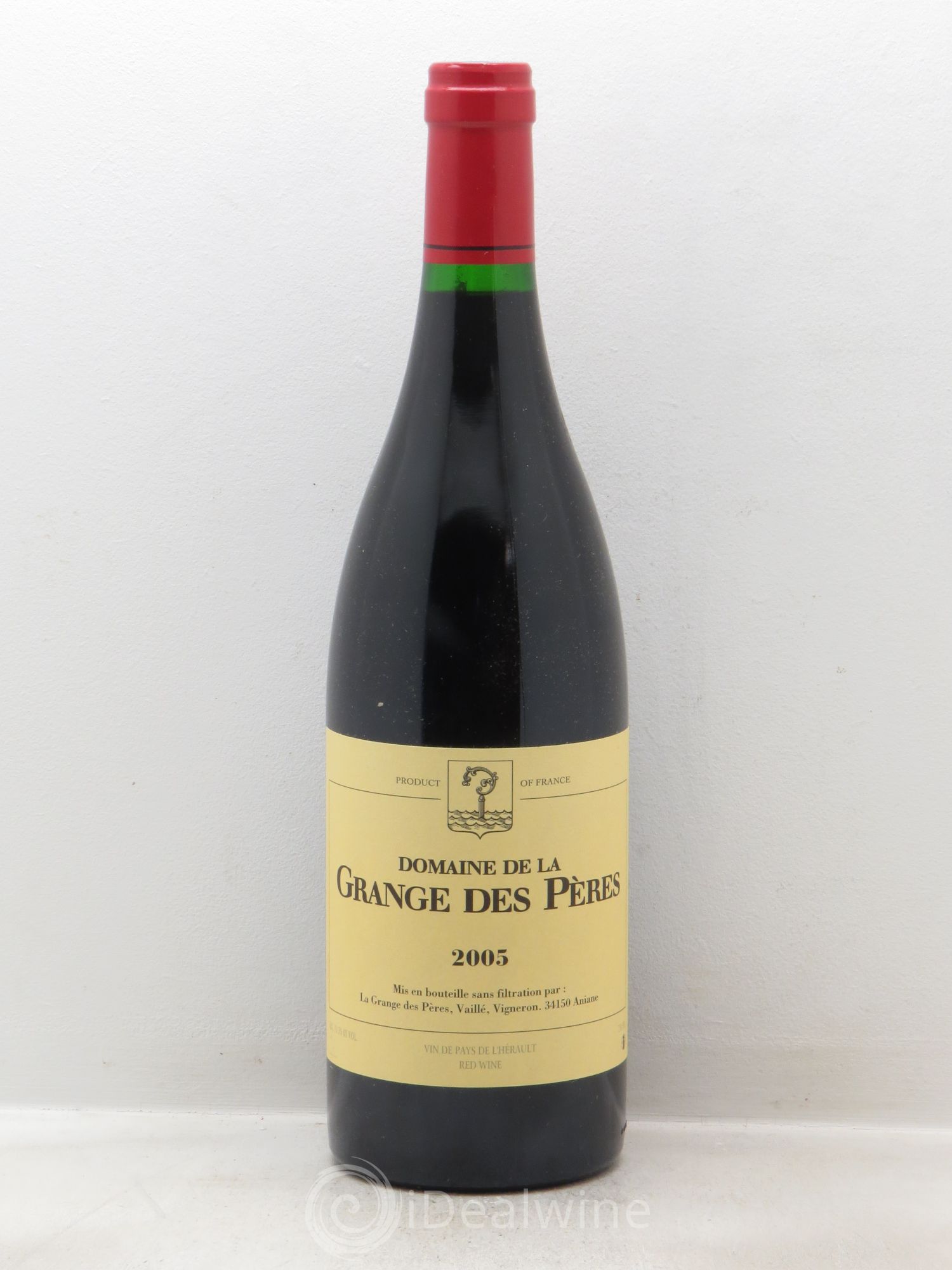 Pays d'Hérault Grange des Pères Laurent Vaillé 2005 - Lot de 1 bouteille - 0
