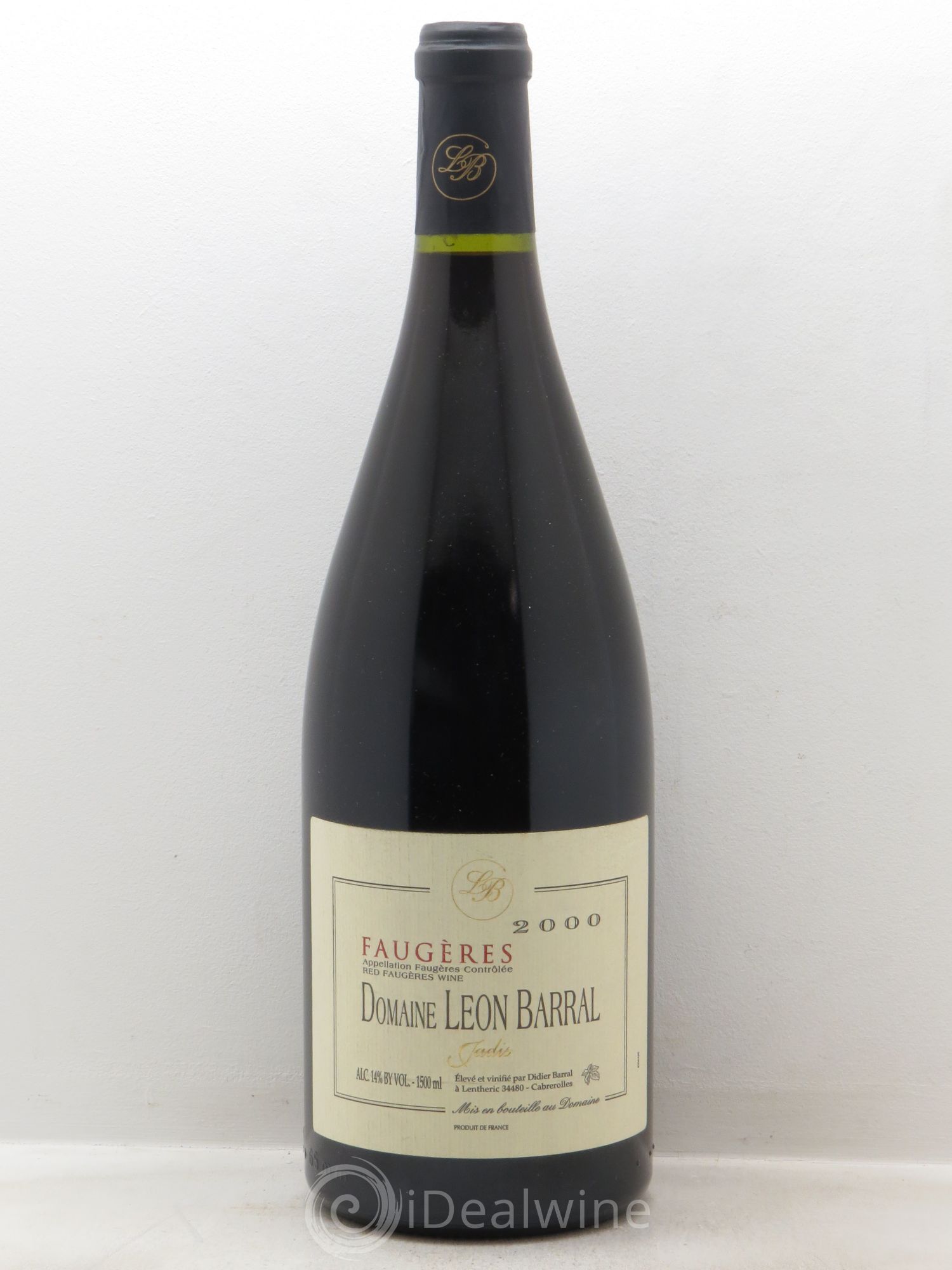 Faugères Jadis Domaine Léon Barral 2000 - Lot de 1 magnum - 0