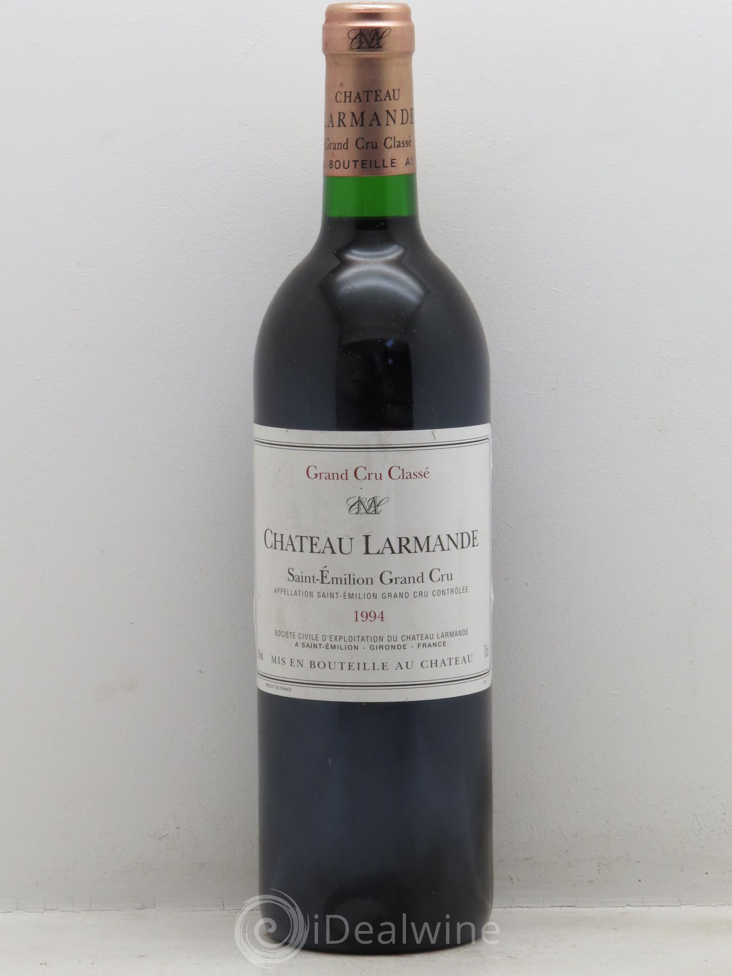 Château Larmande Grand Cru Classé 1994 - Lot de 1 bouteille - 0