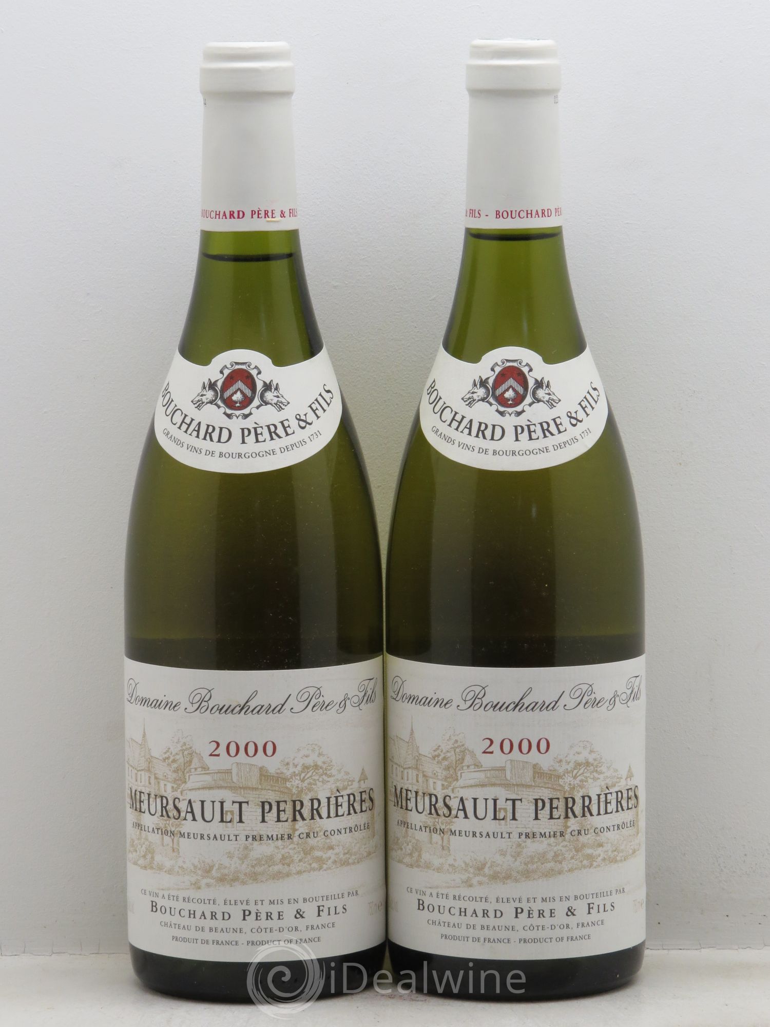 Meursault 1er Cru Perrières Bouchard Père & Fils 2000 - Lot de 2 bouteilles - 0