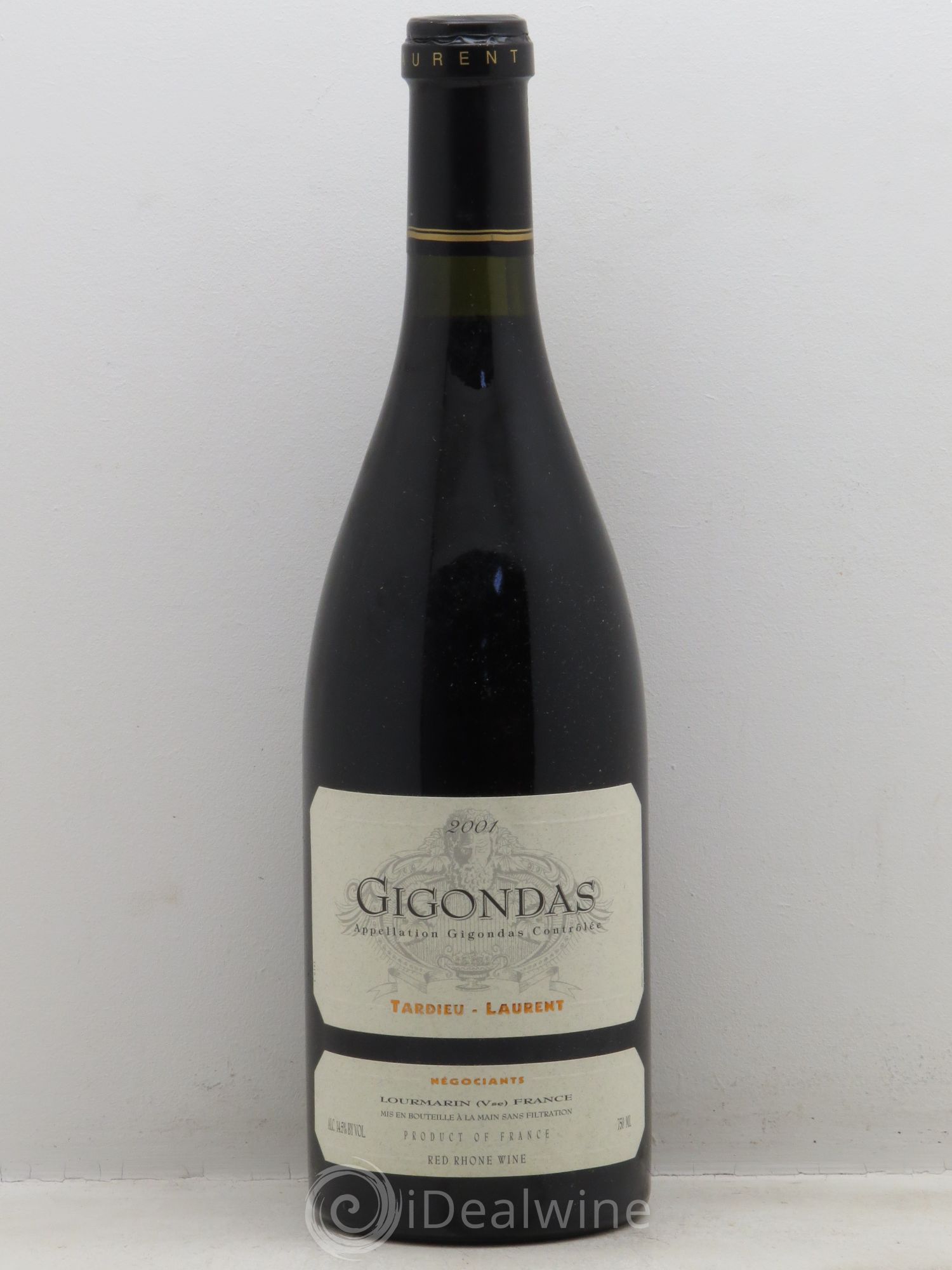 Gigondas 2001 - Lot de 1 bouteille - 0