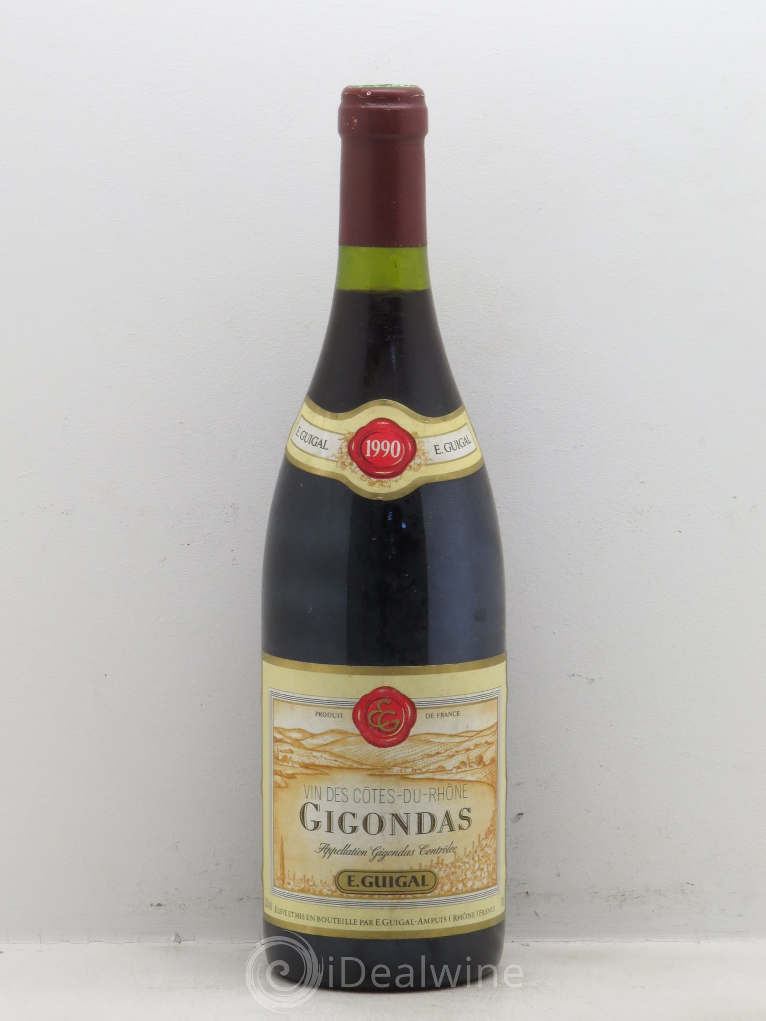Gigondas 1990 - Lot de 1 bouteille - 0