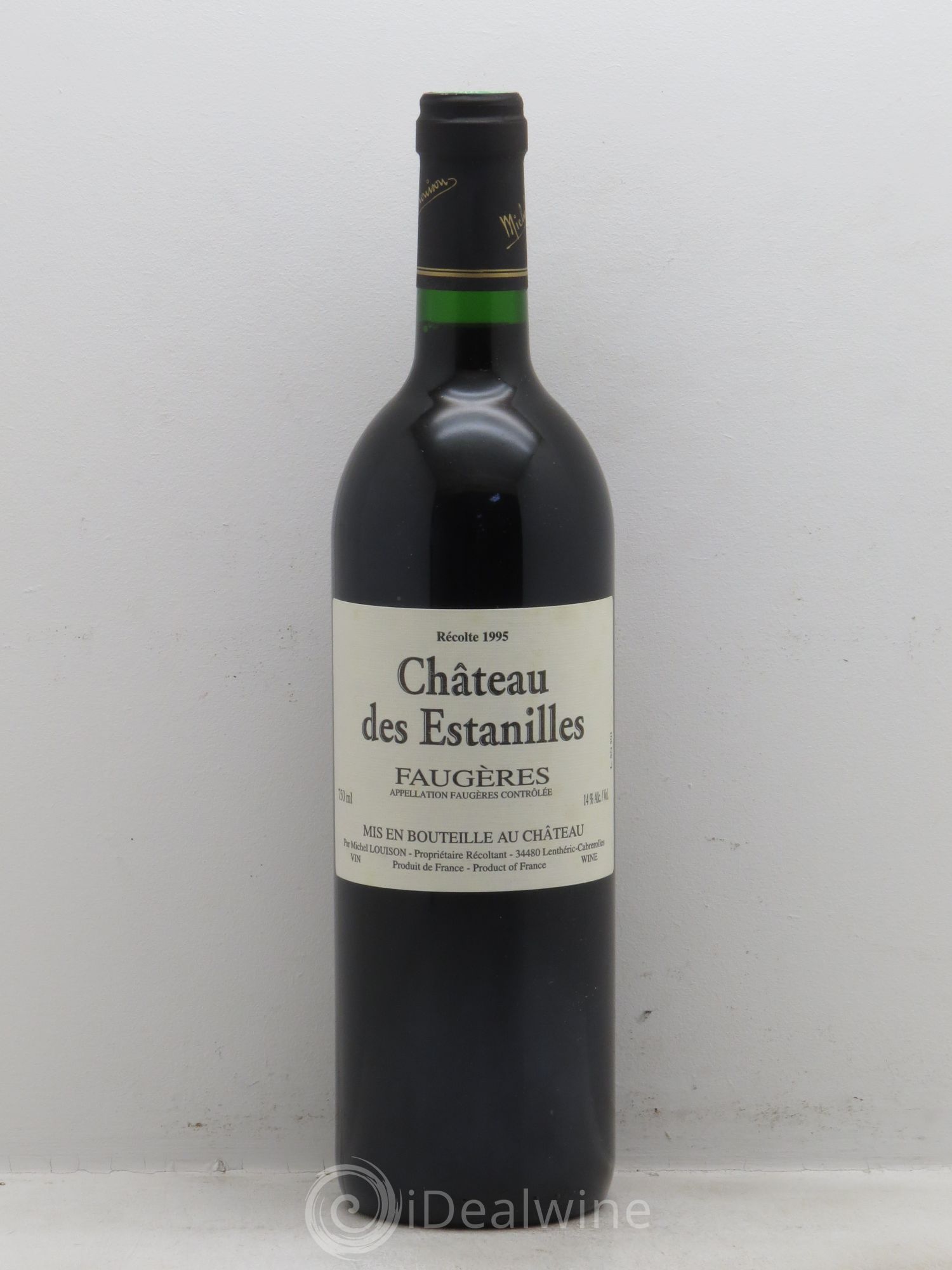 Faugères Château des Estanilles 1995 - Posten von 1 Flasche - 0
