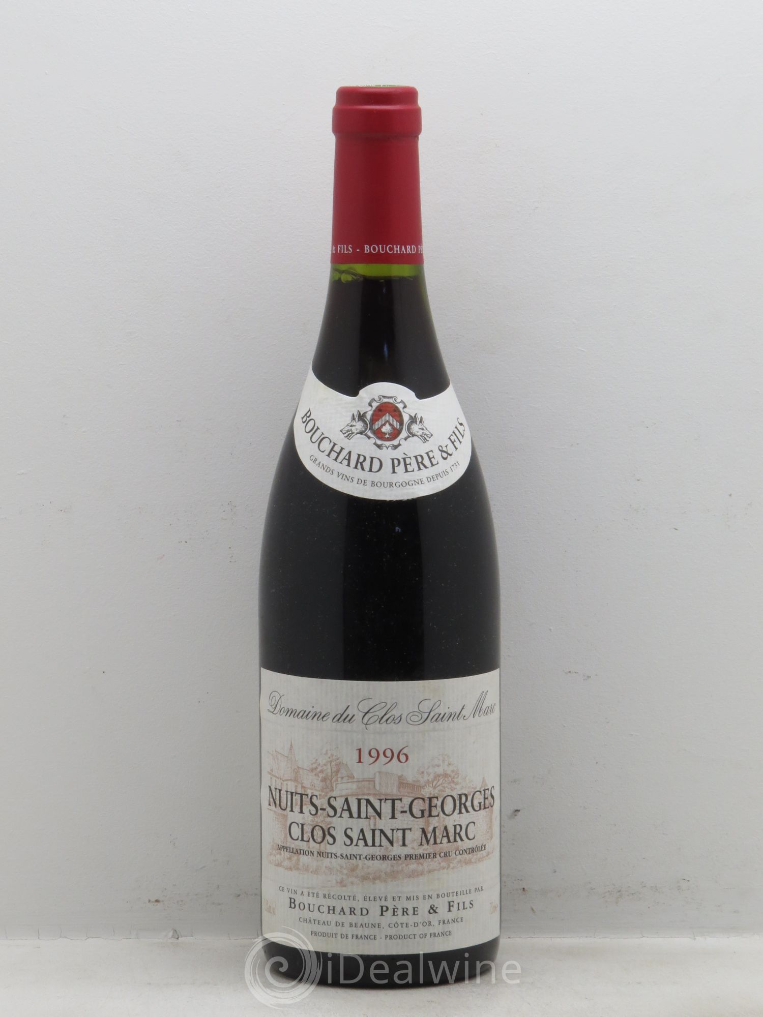 Nuits-Saint-Georges Clos Saint Marc 1996 - Lot de 1 bouteille - 0