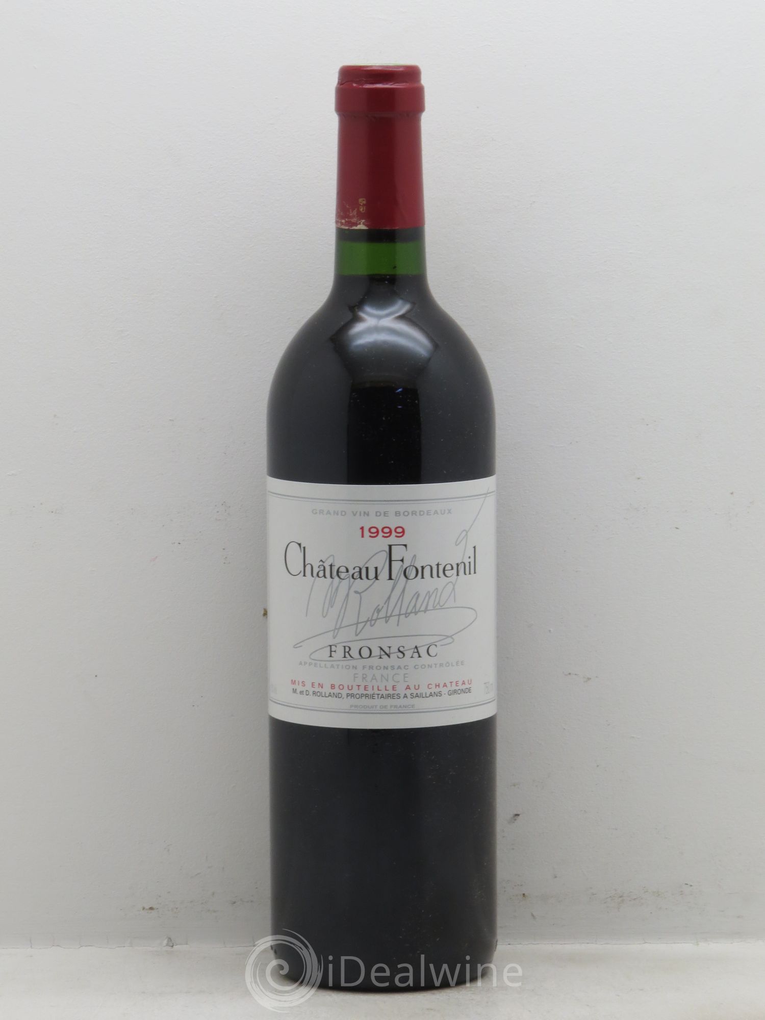Château Fontenil 1999 - Lot de 1 bouteille - 0