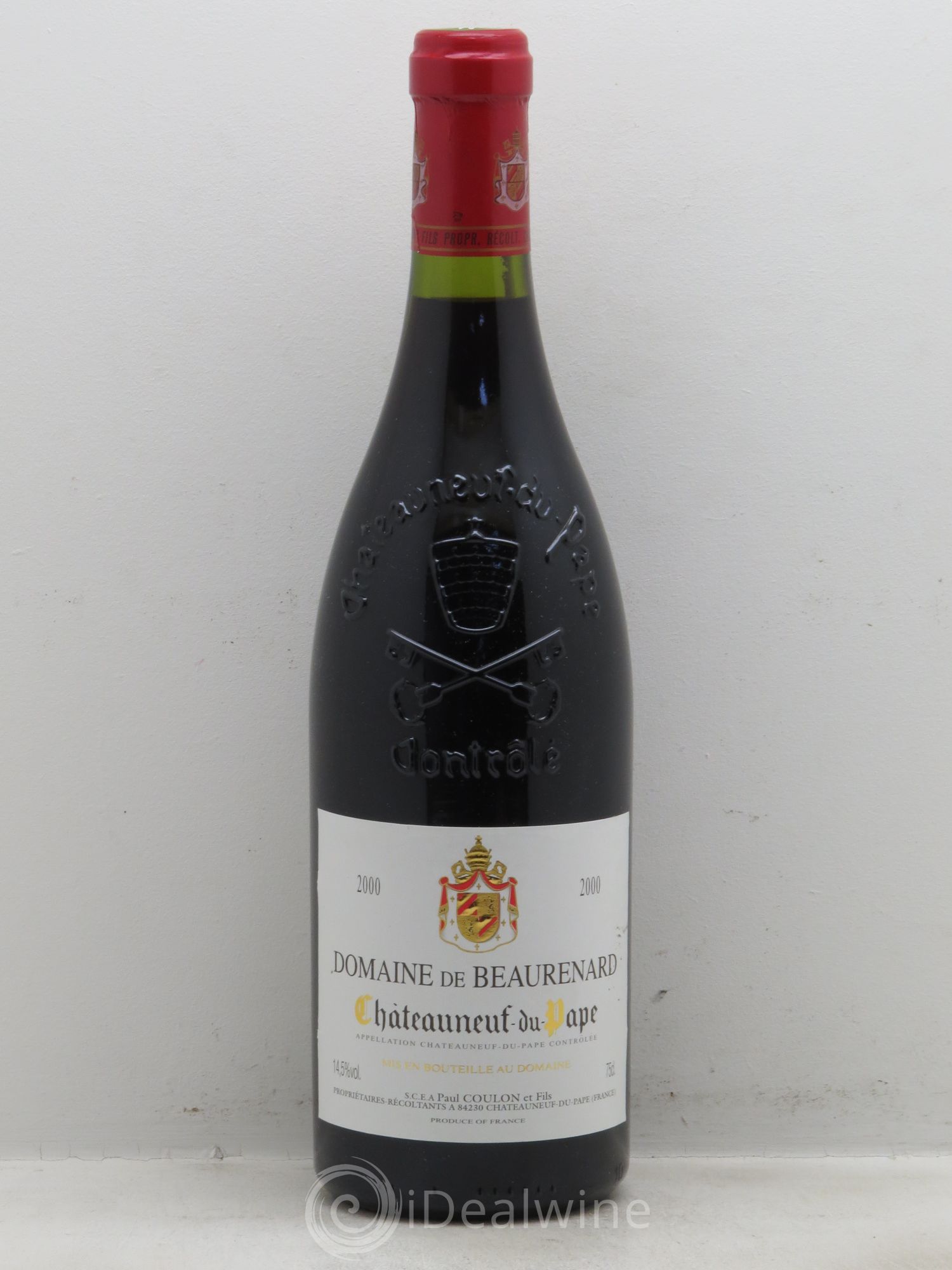 Châteauneuf-du-Pape Beaurenard (Domaine de) 2000 - Lot de 1 bouteille - 0
