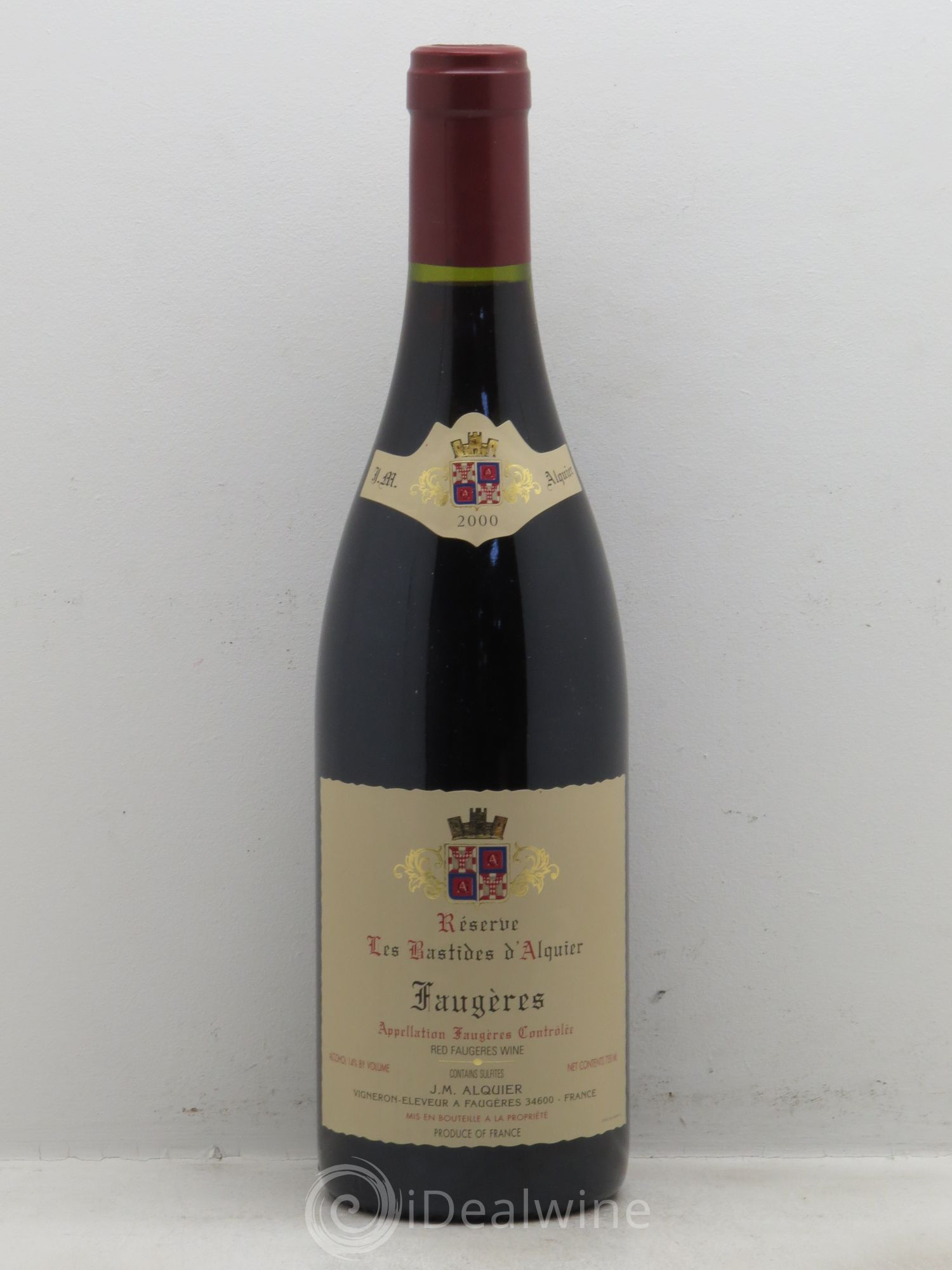 Faugères Domaine Jean-Michel Alquier Les Bastides d'Alquier 2000 - Lotto di 1 bottiglia - 0